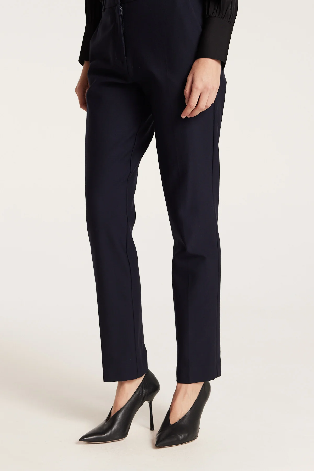 Harper Ponte Pant - Navy - Image 6