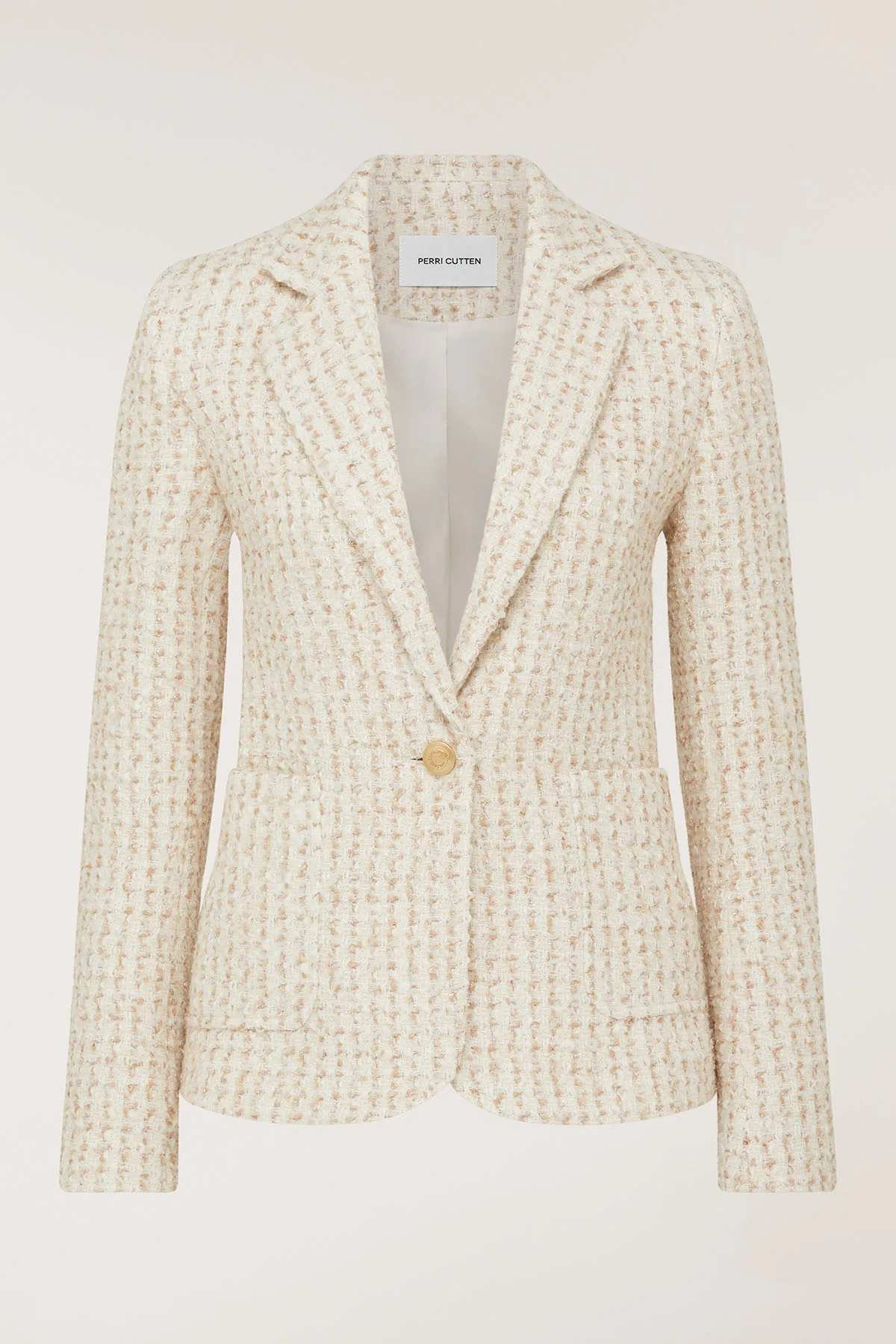 Italian Texture Jacket - Neutral - Image 6