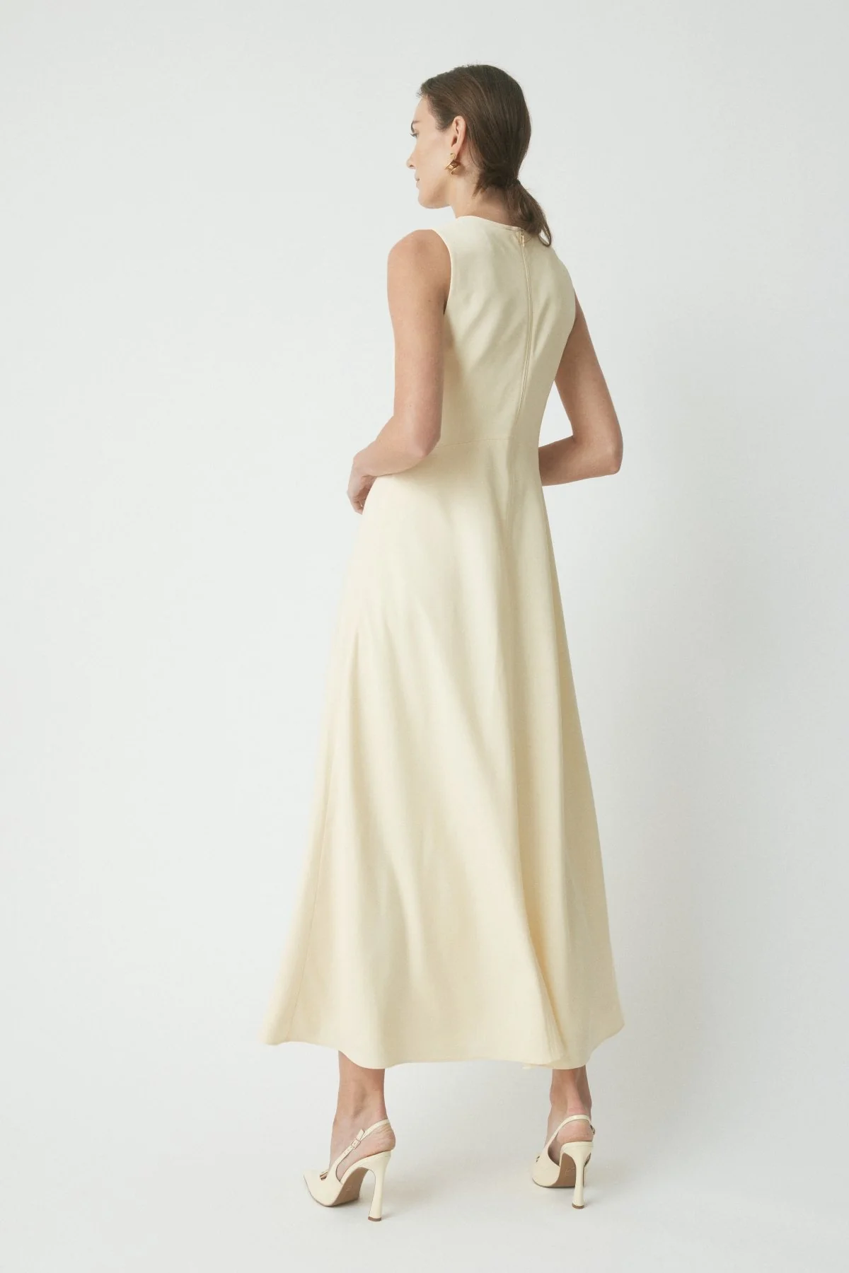 Ivy Maxi Dress - Ecru - Image 4
