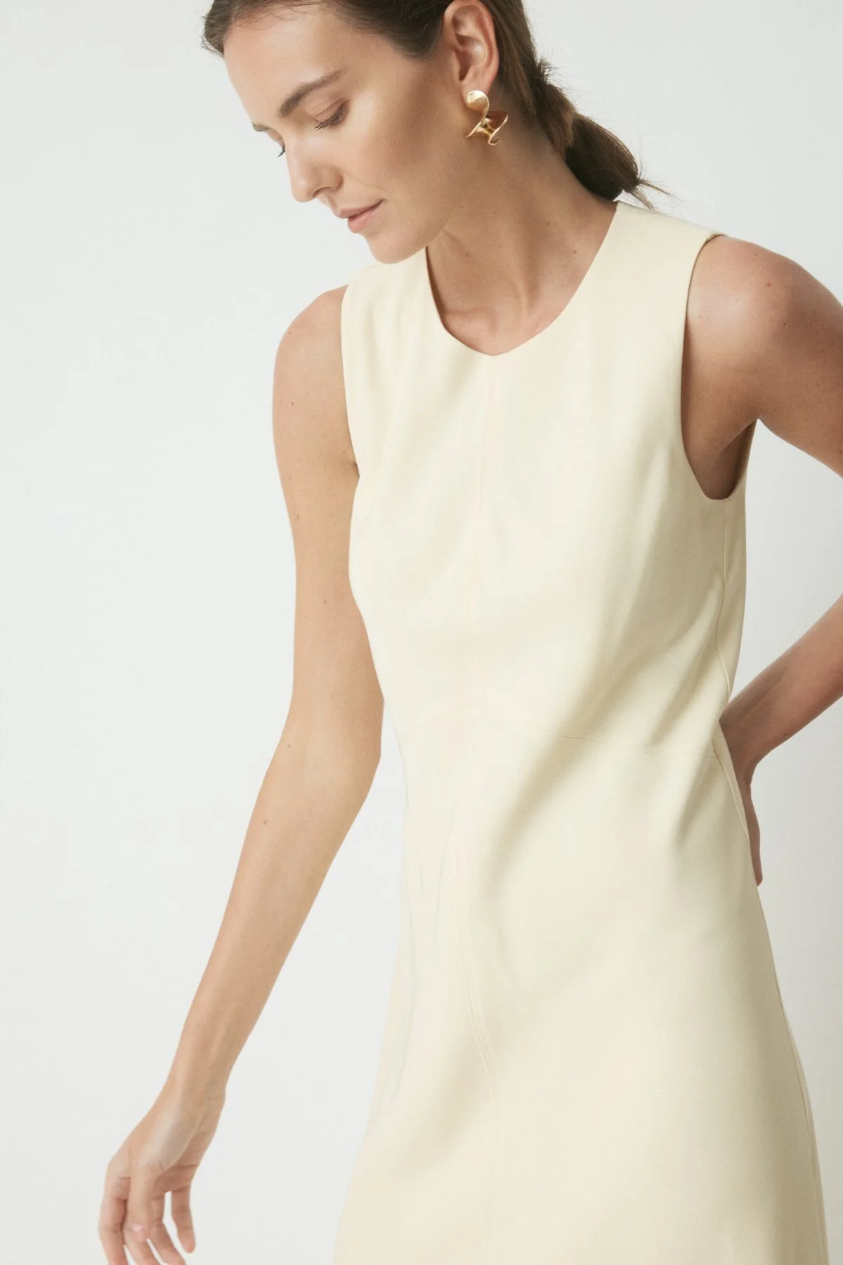 Ivy Maxi Dress - Ecru - Image 5