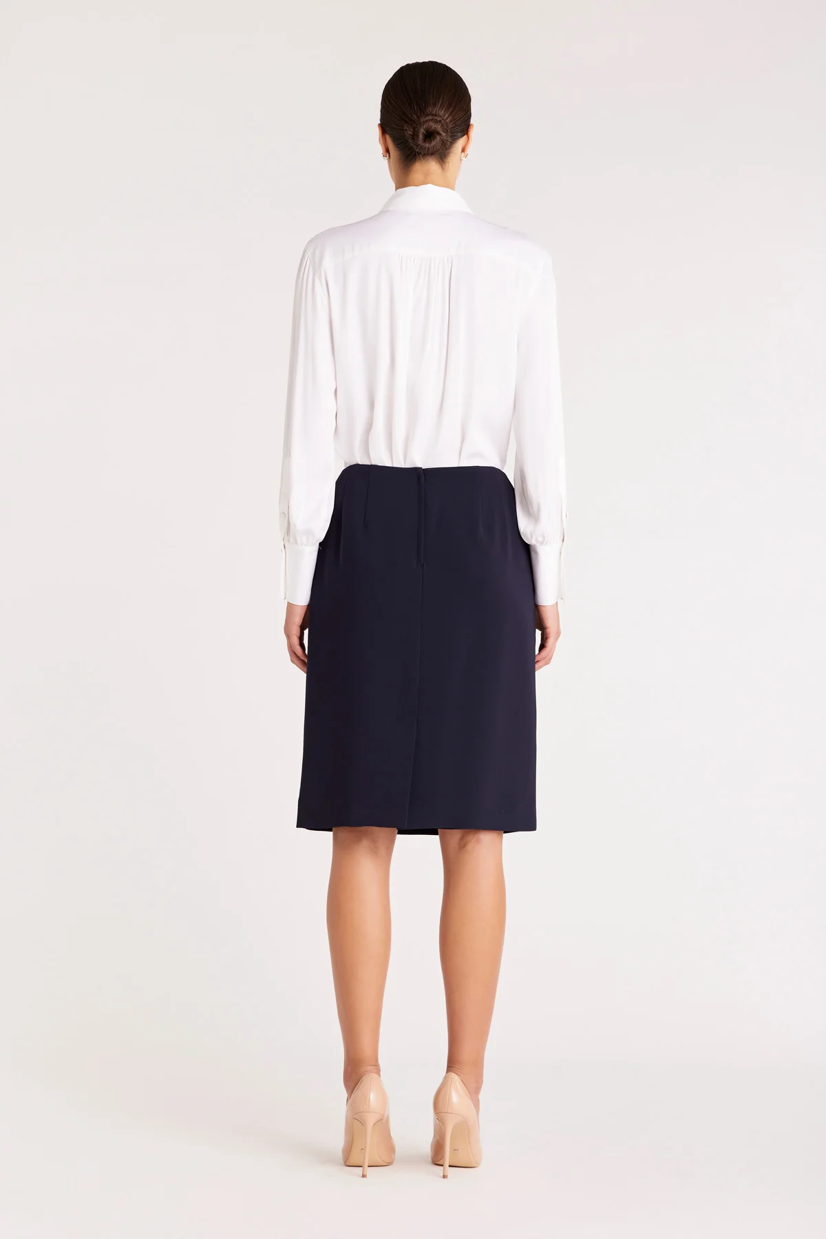 Jade Skirt - Navy - Image 4