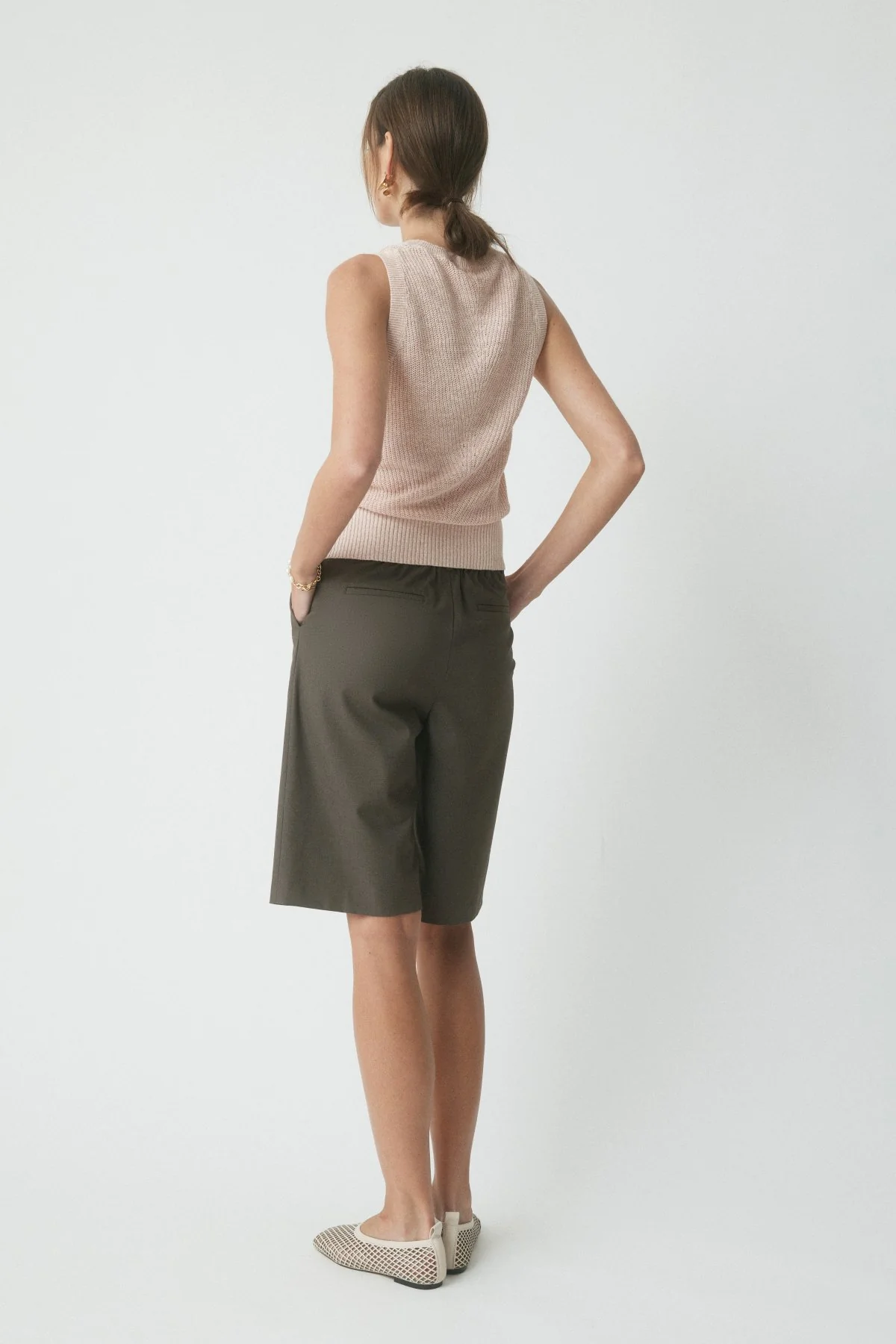 Jordan Linen Knit Top - Blossom - Image 4