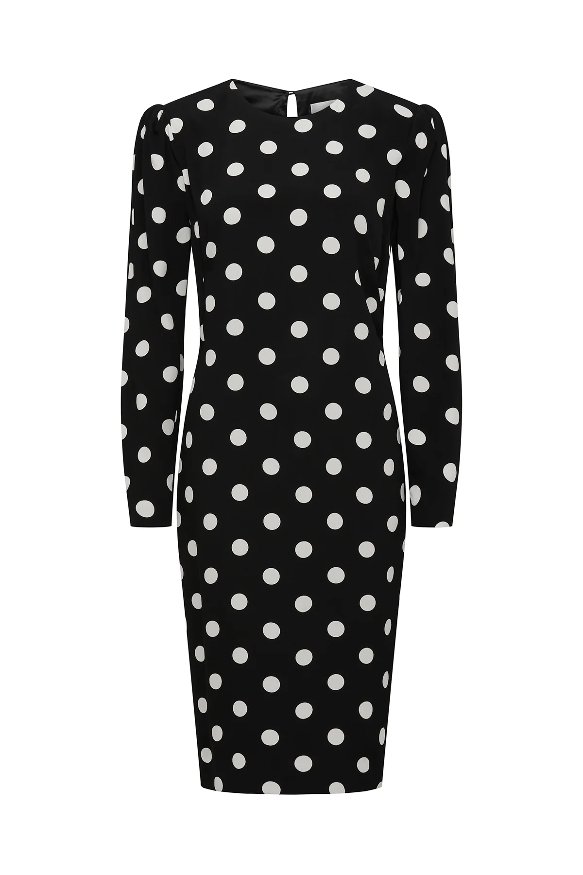 Karolina Dress - Black/White - Image 3