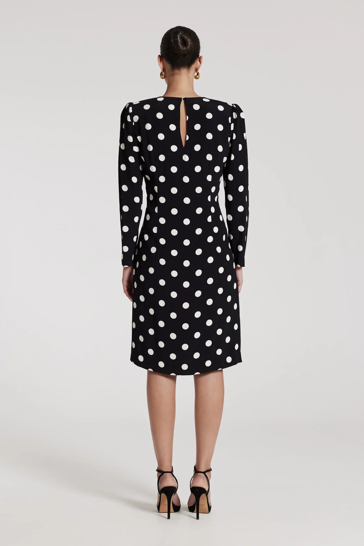Karolina Dress - Black/White - Image 5