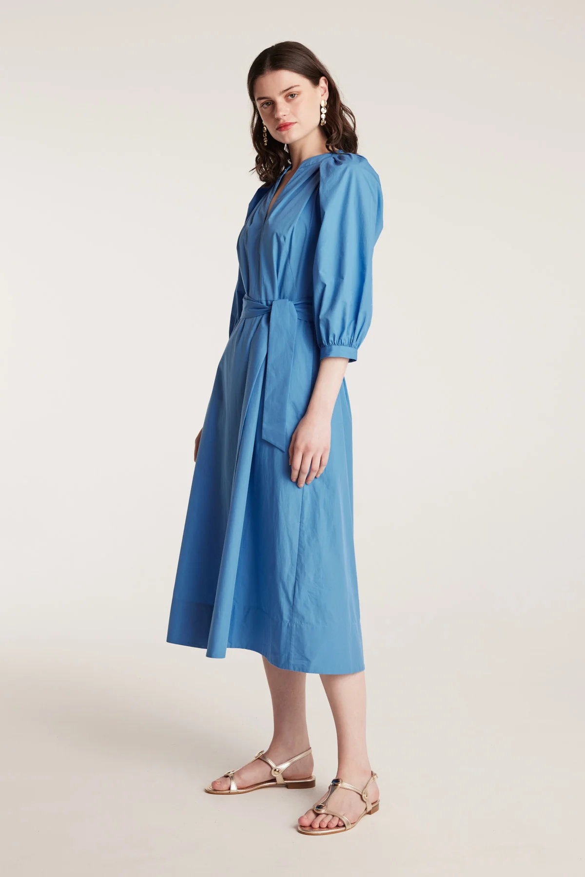 Klein Shirt Dress - Blue - Image 3