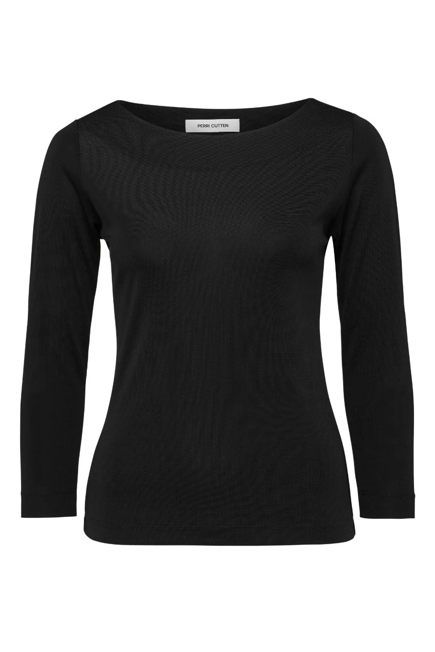 Fluid Milano Top - Black - Image 3