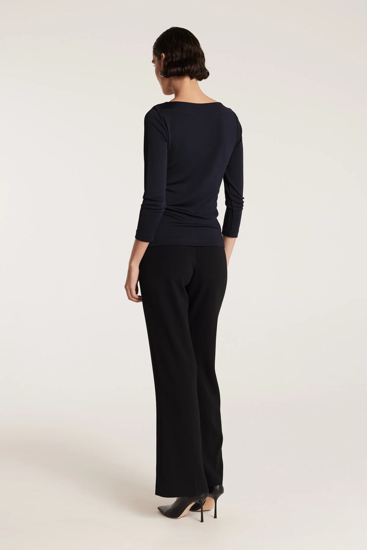 Fluid Milano Top - Navy - Image 4