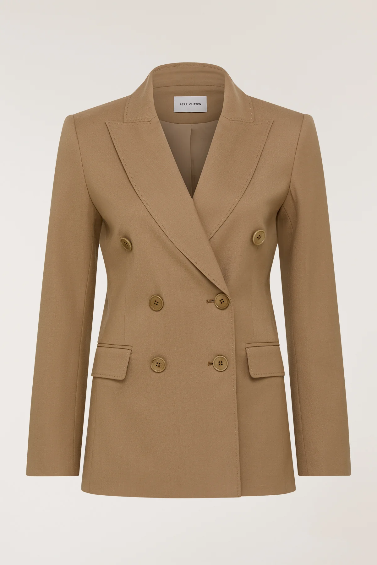 Lea Wool Jacket - Tan - Image 3