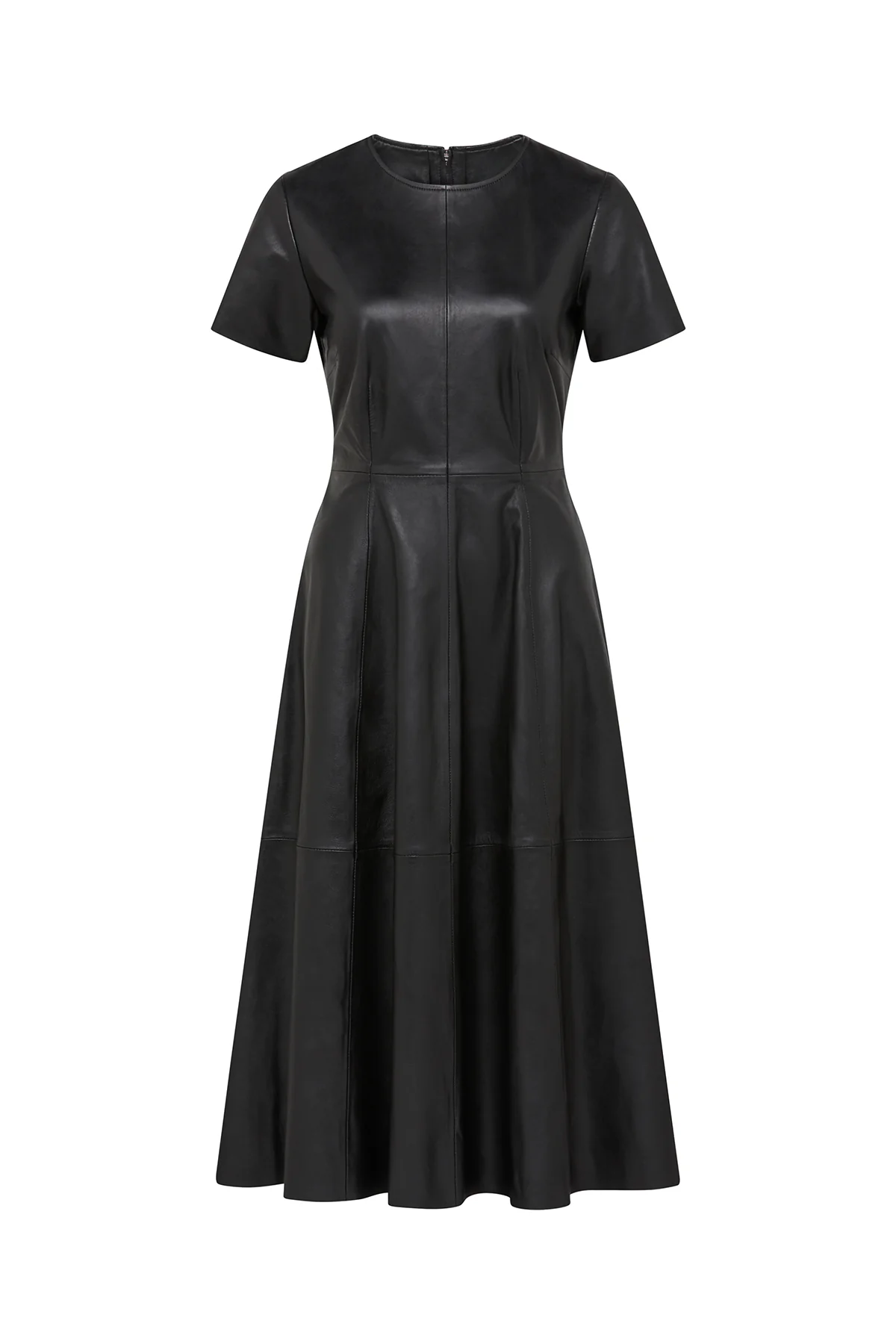 Leather Dress - Black - Image 3