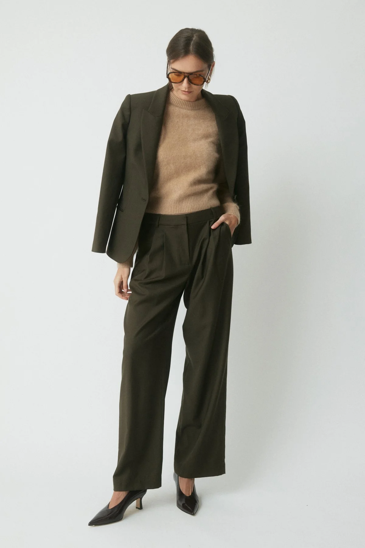 Lennon Cashmere Jumper - Camel - Image 5