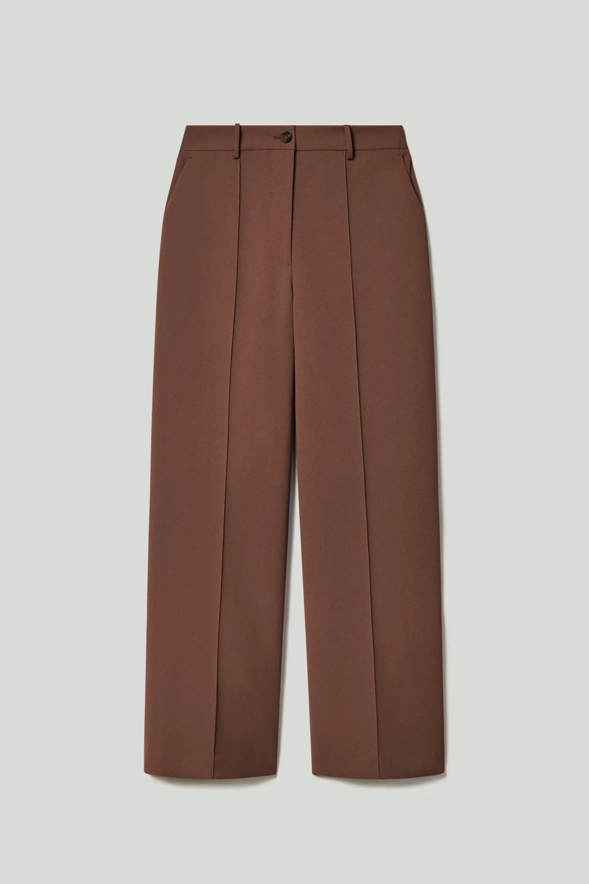 Lior Crepe Pant - Cognac - Image 6