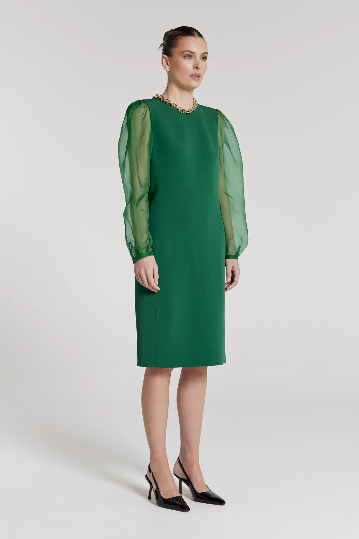 Livinia Dress - Jewel Green - Image 4