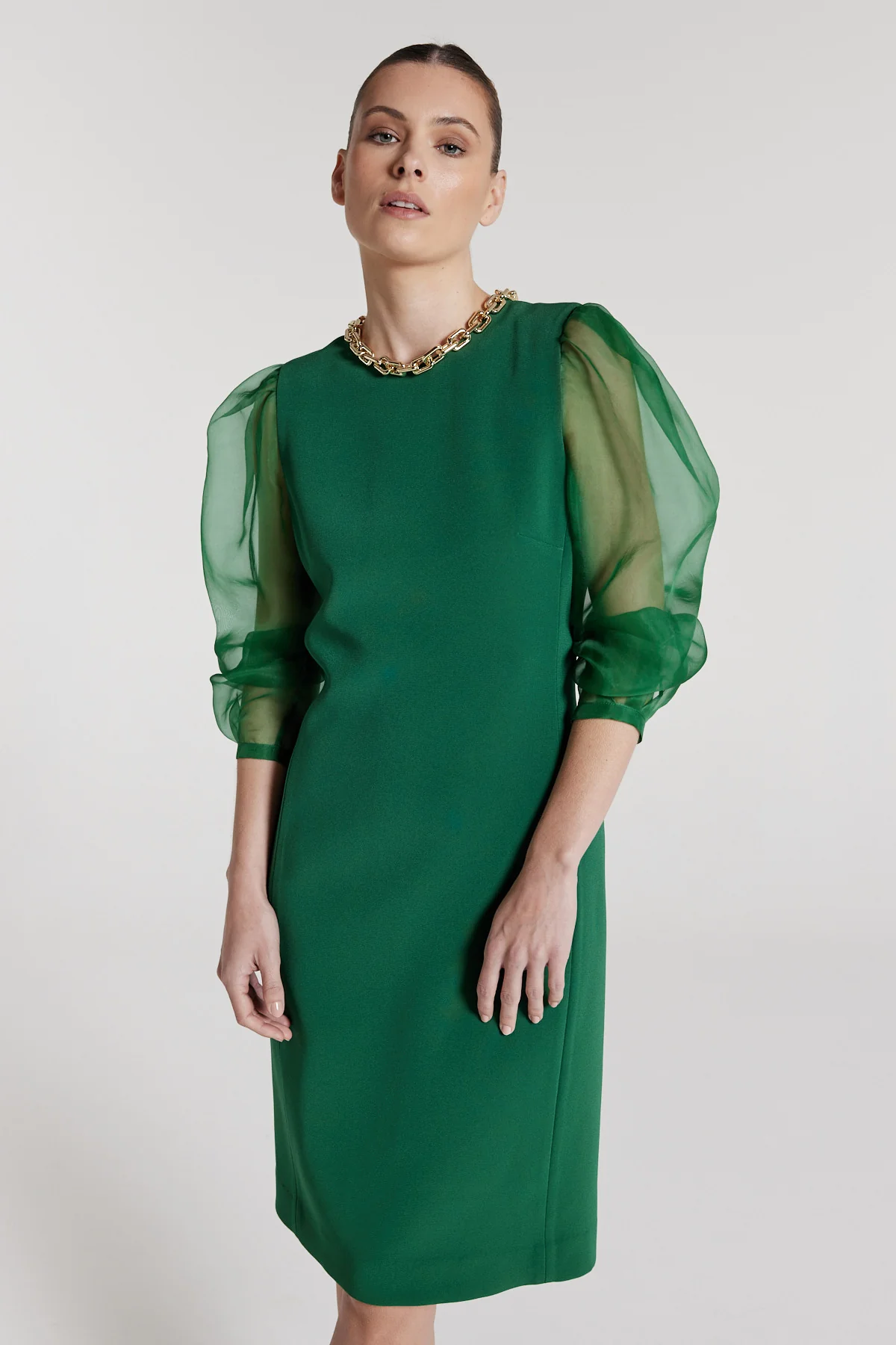 Livinia Dress - Jewel Green - Image 6