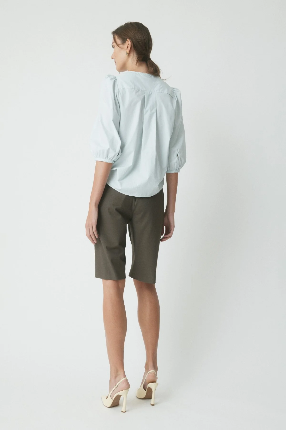 Lois Volume Shirt - Ice Flow - Image 4