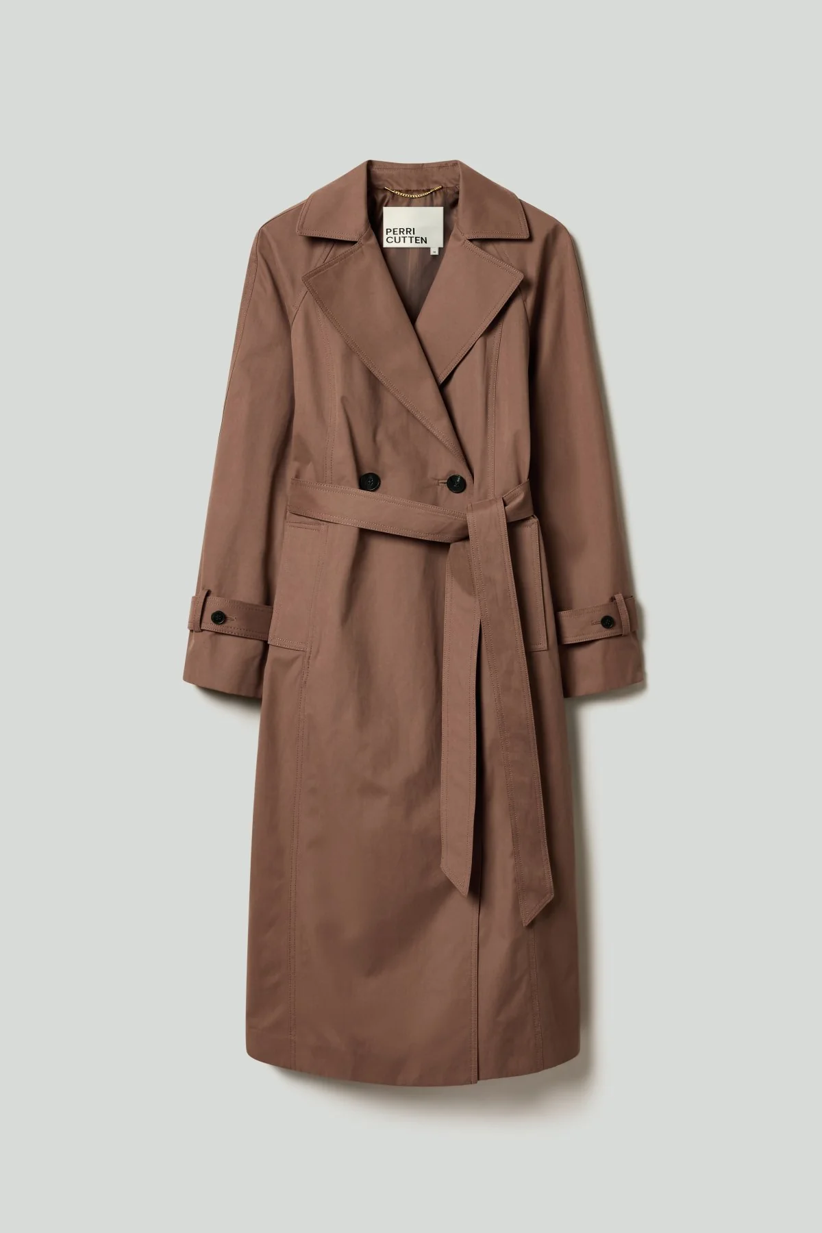 Lotte Trench Coat - Chestnut - Image 6