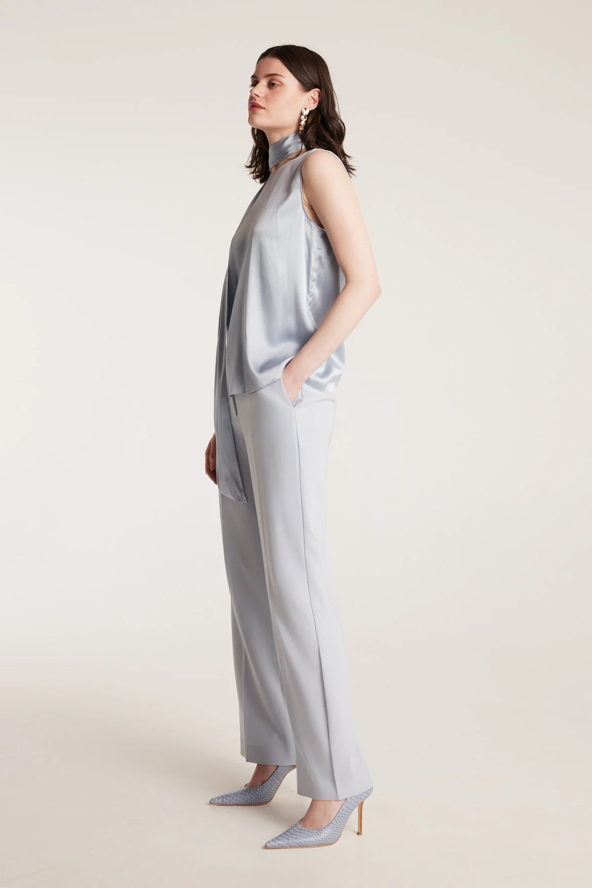 Manhattan Pant - Powder Blue - Image 3