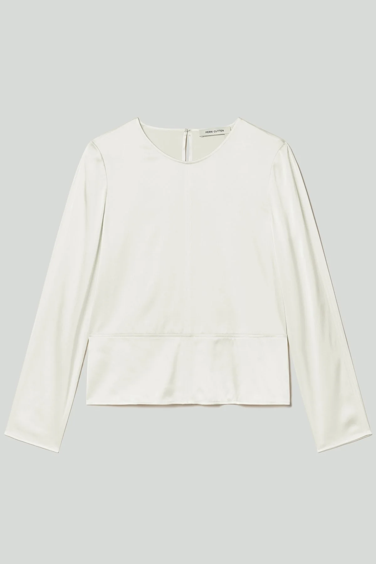 Marlow Silk Top - Cream - Image 6