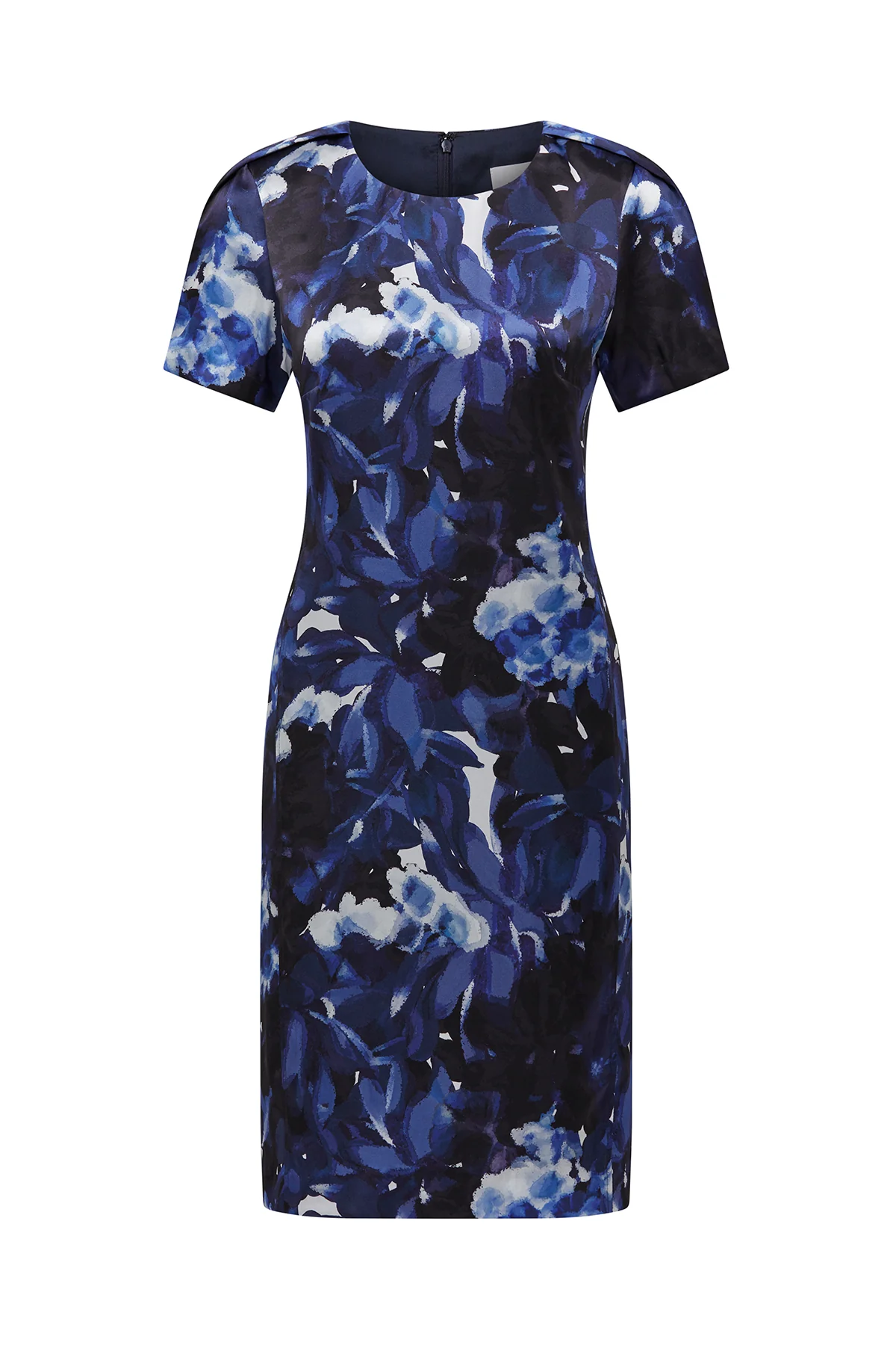 Matisse Silk Dress - Indigo Bloom - Image 3