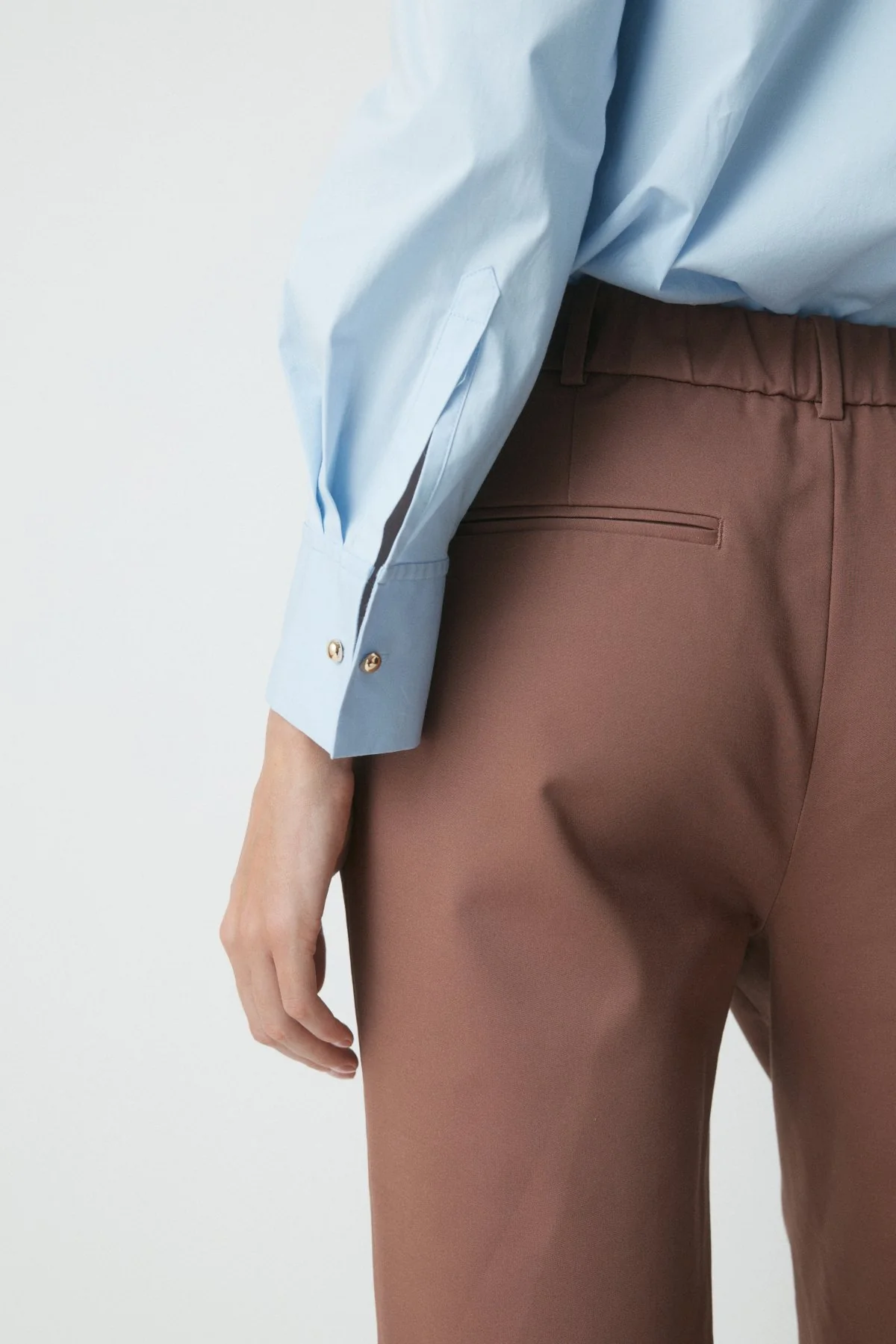 Mika Weekend Pant - Chestnut - Image 5