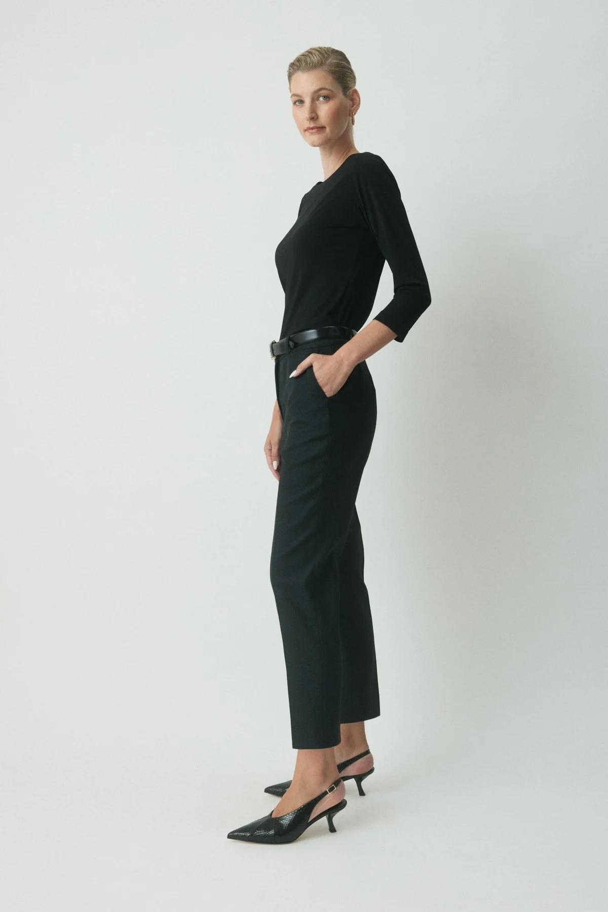 Milano Classic Top - Black - Image 3