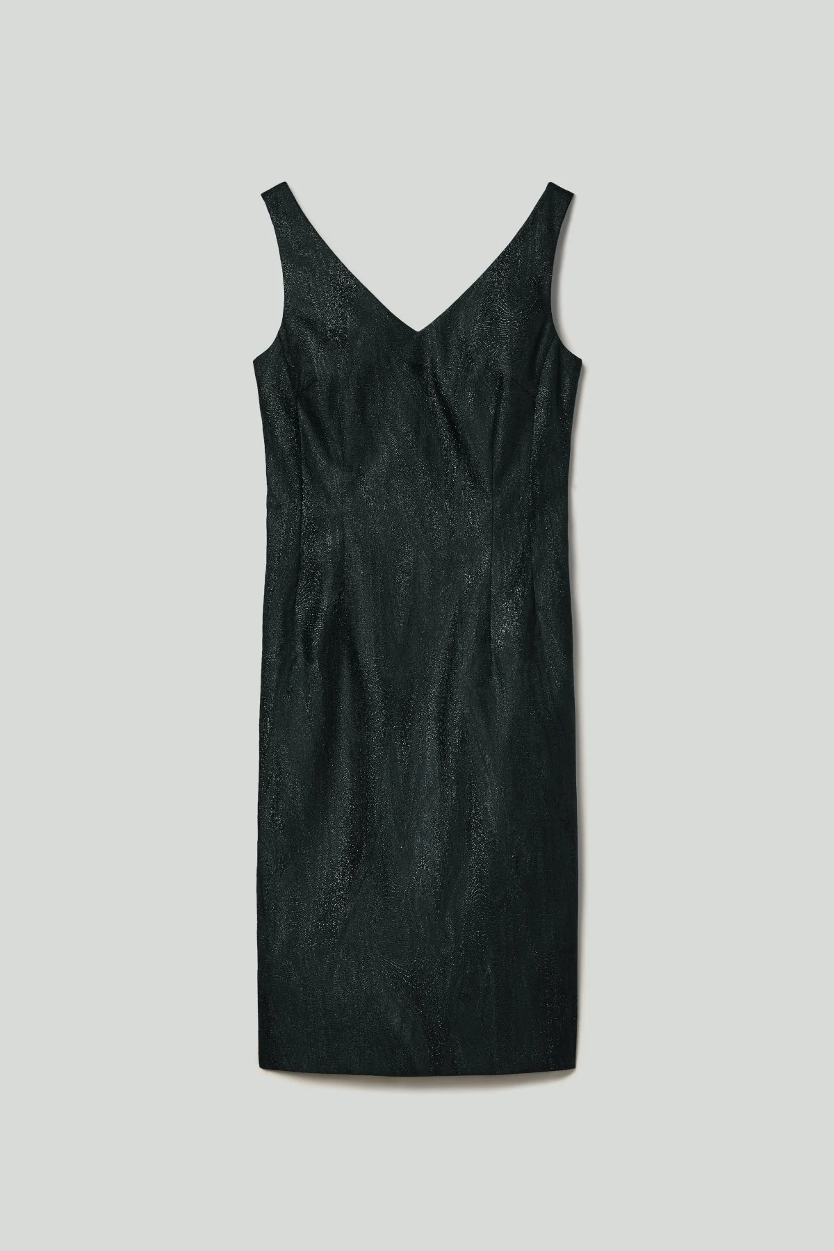 Millie Brocade Dress - Black - Image 6