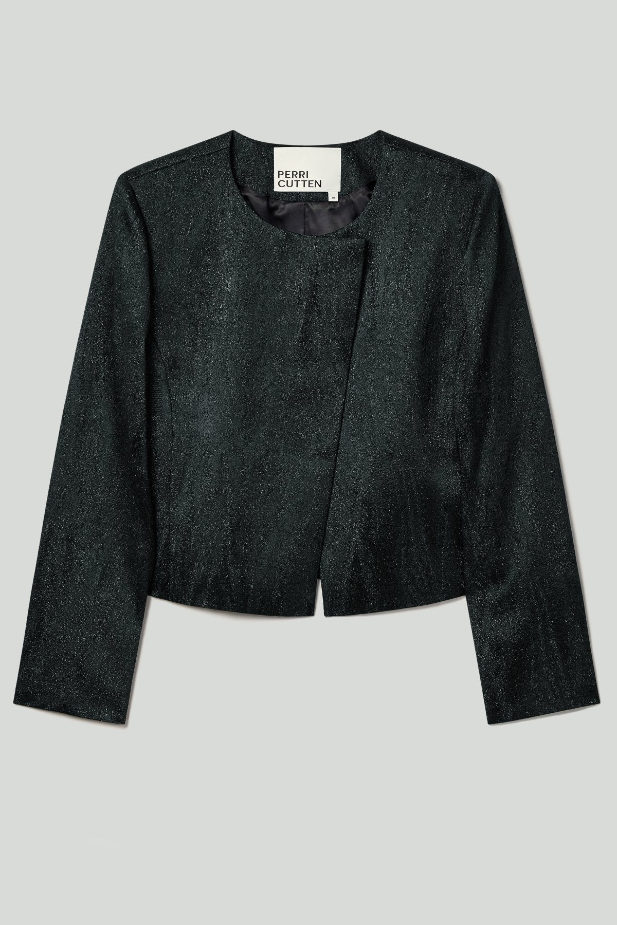 Millie Brocade Jacket - Black - Image 6