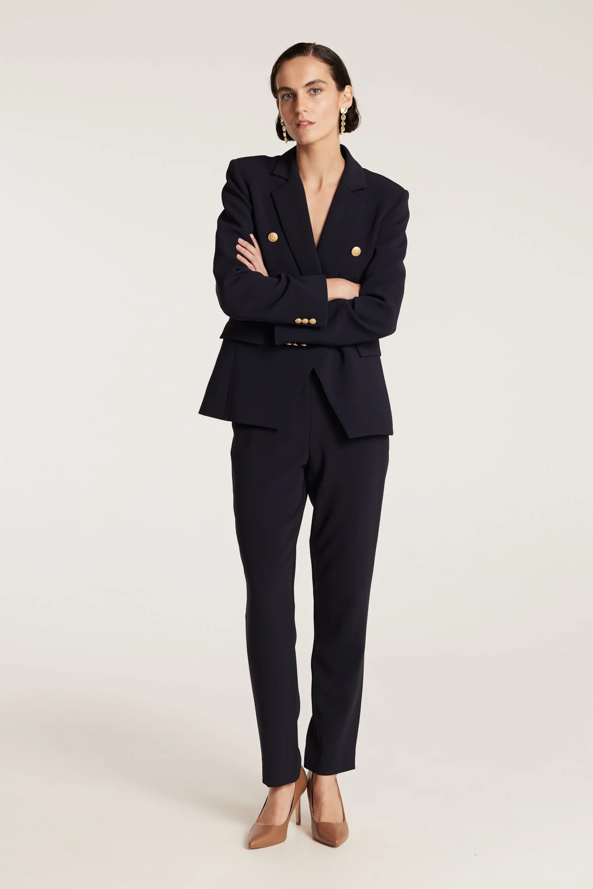 Modern Suit Pant - Navy - Image 5