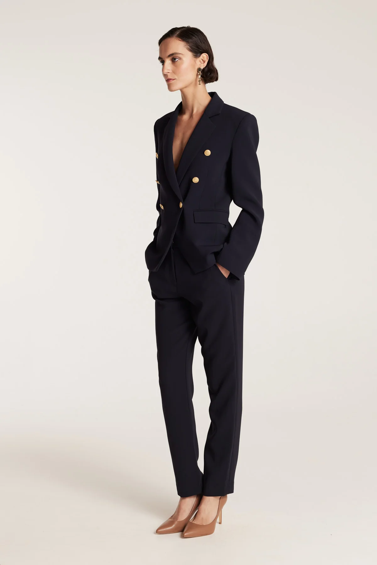 Modern Suit Pant - Navy - Image 8