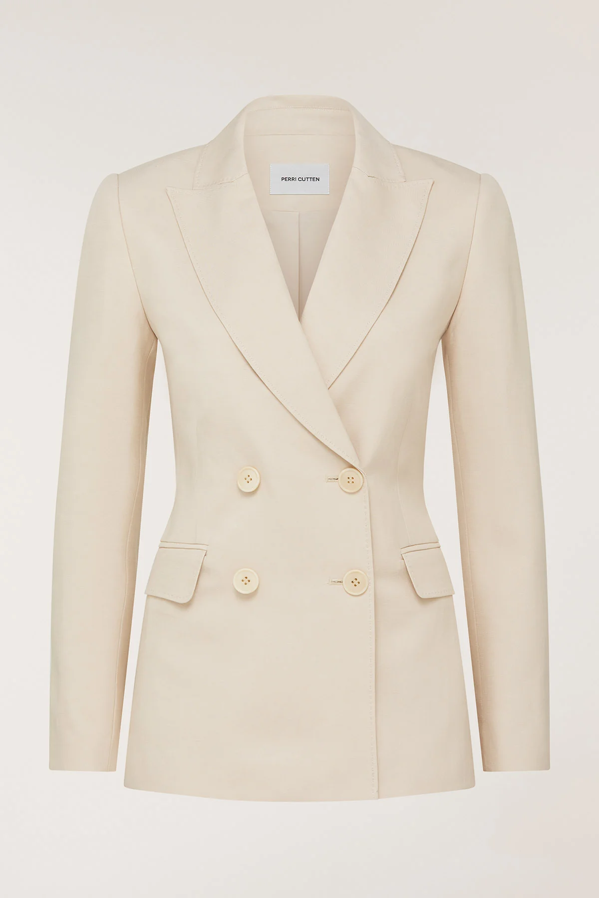 Ava Linen Jacket - Neutral - Image 6