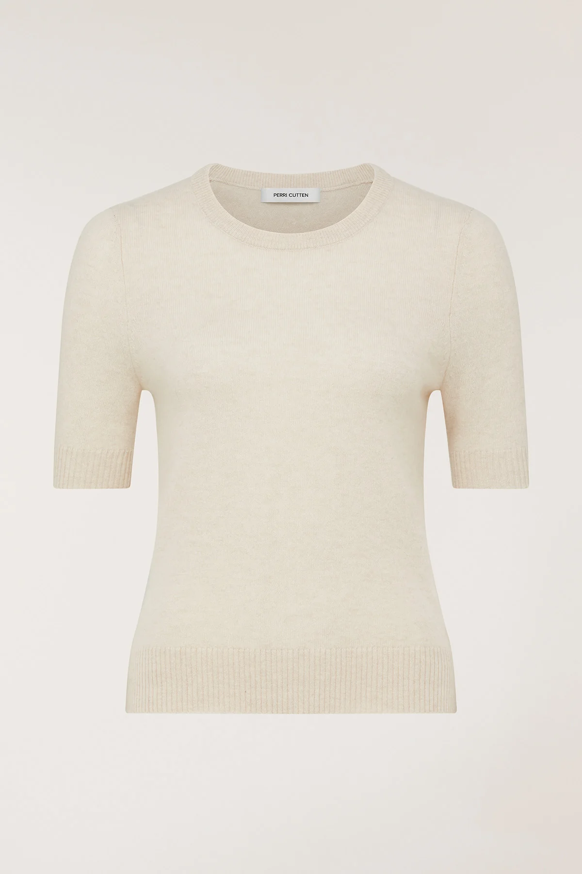 Cashmere Knit Top - Neutral - Image 6