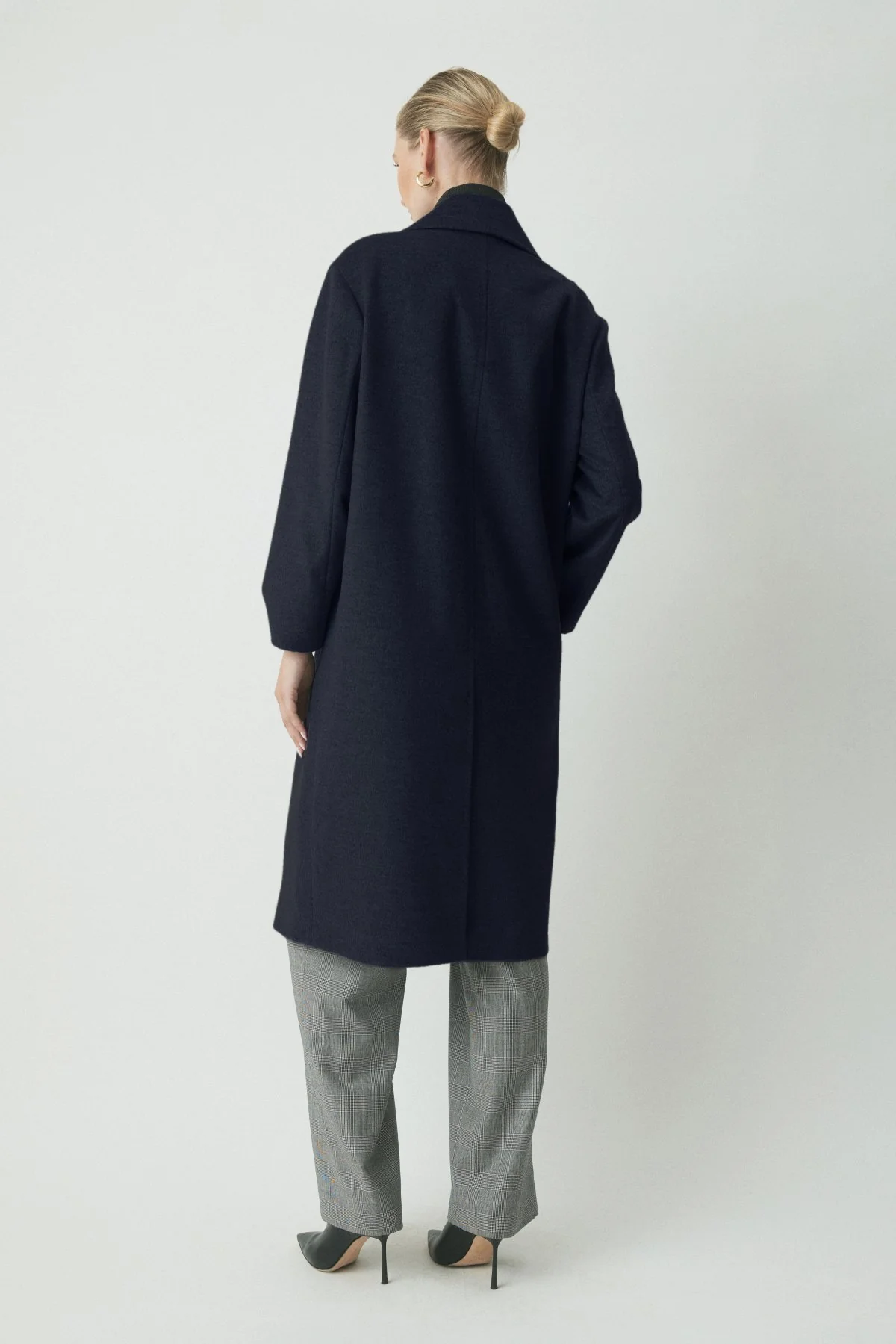 Nico Wool Peacoat - Navy - Image 4