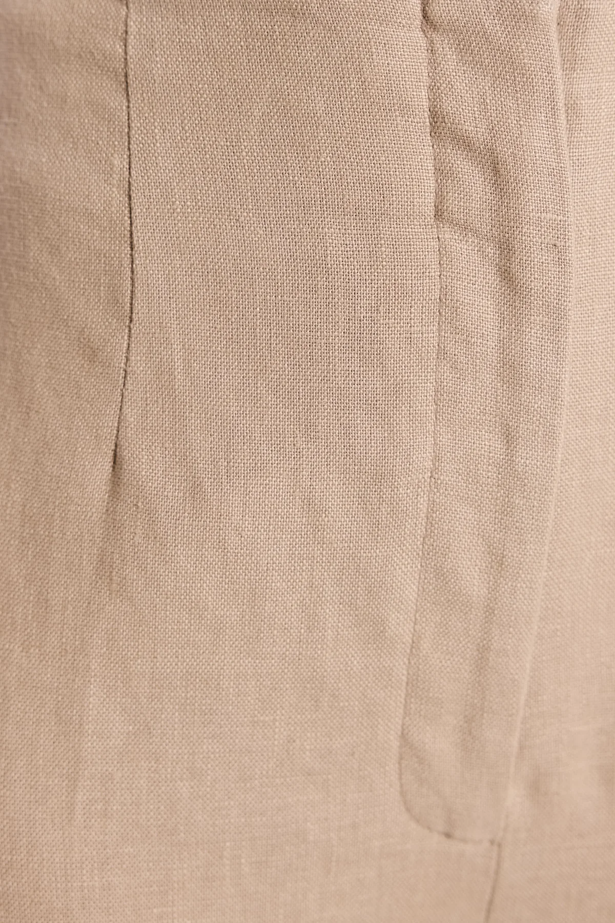 Nora Linen Pant - Stone - Image 6
