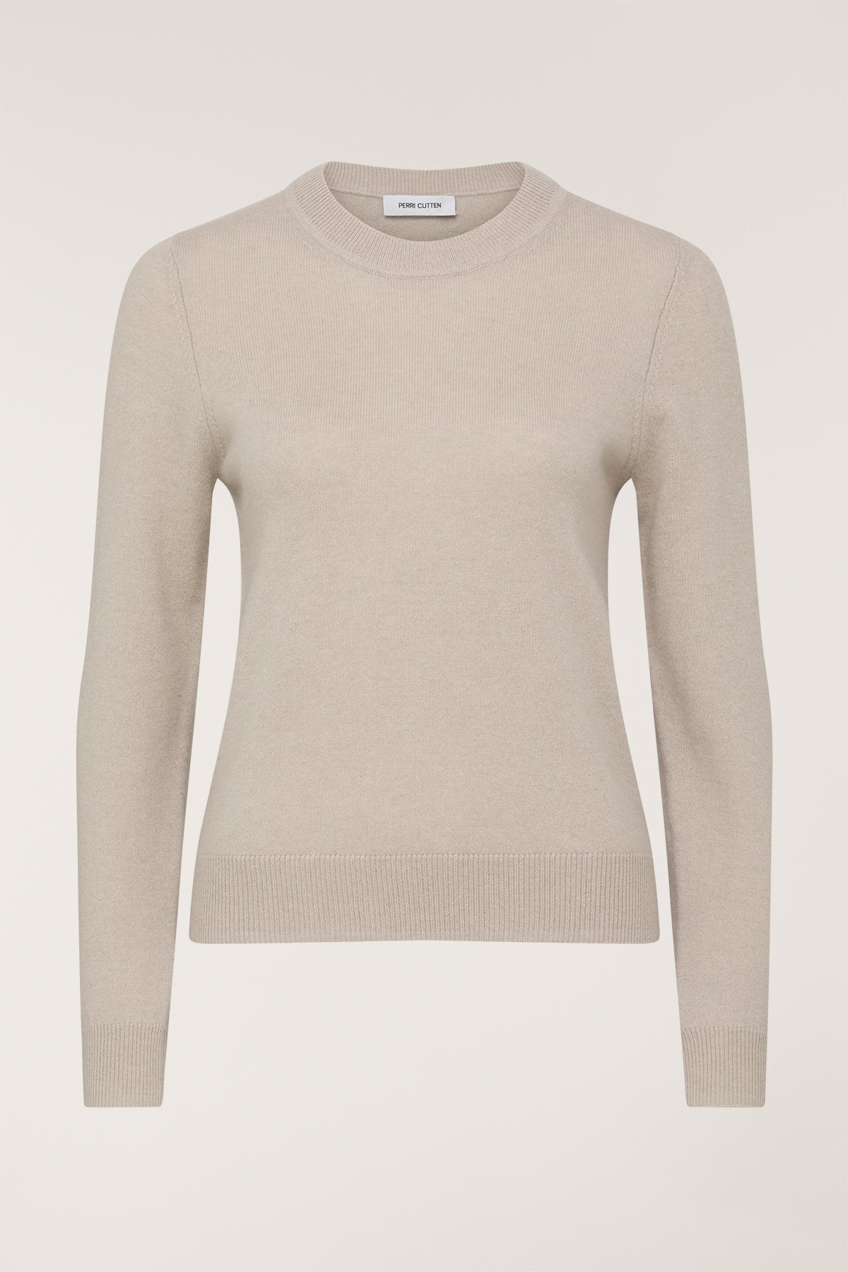 Cashmere Crew Jumper - Oatmeal - Image 4