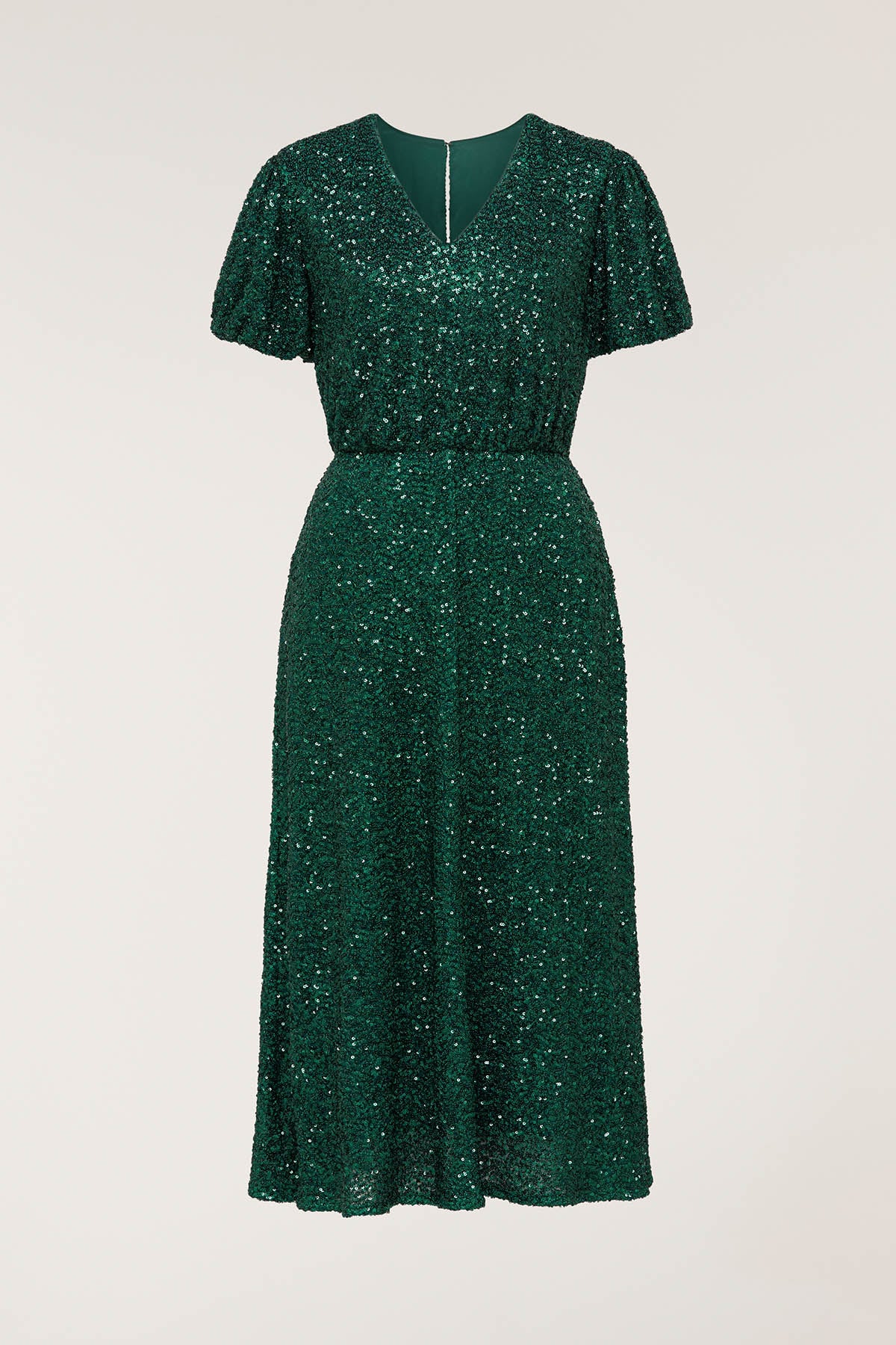 Sequin Dress - Olive - Image 6