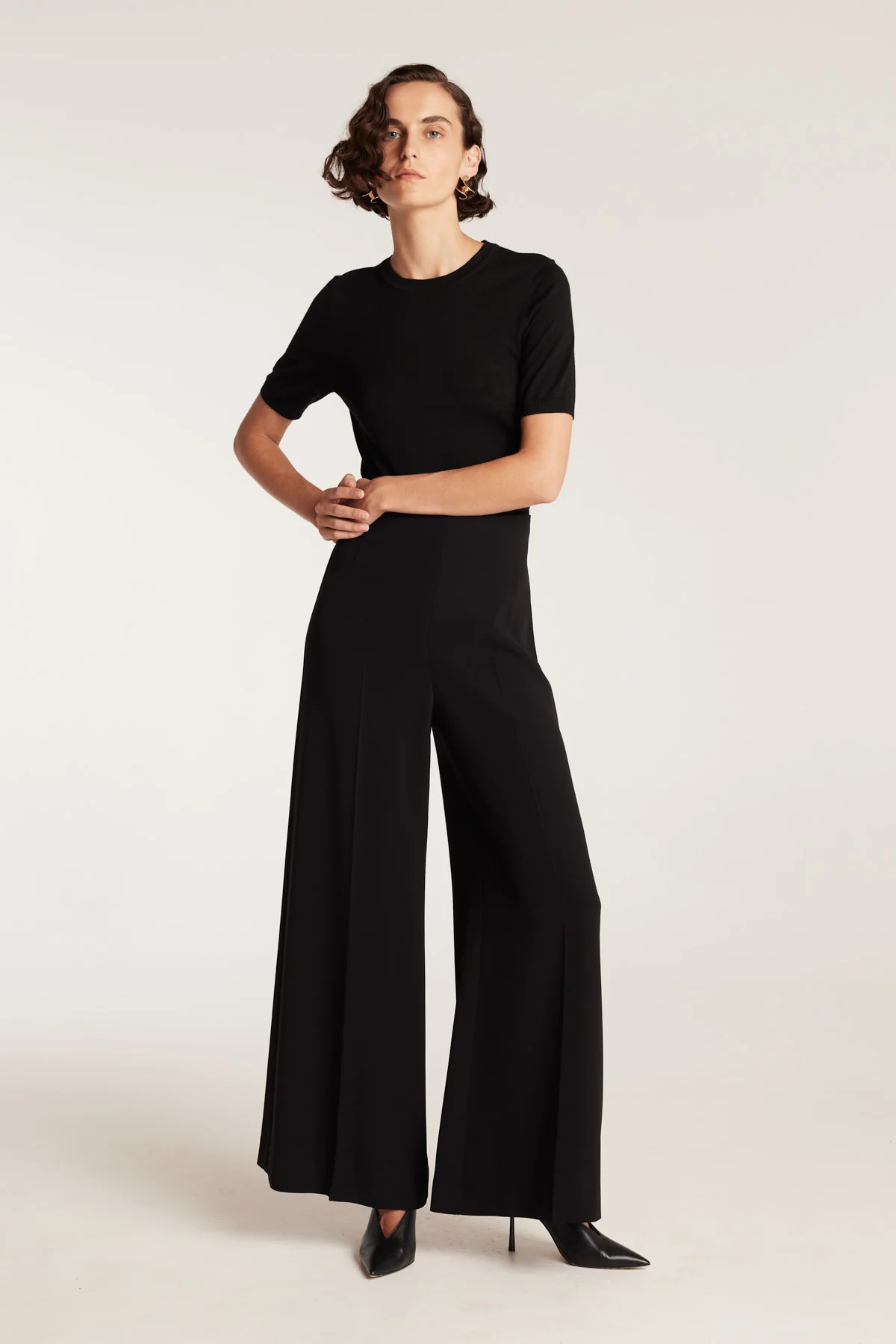 Palazzo Pant - Black