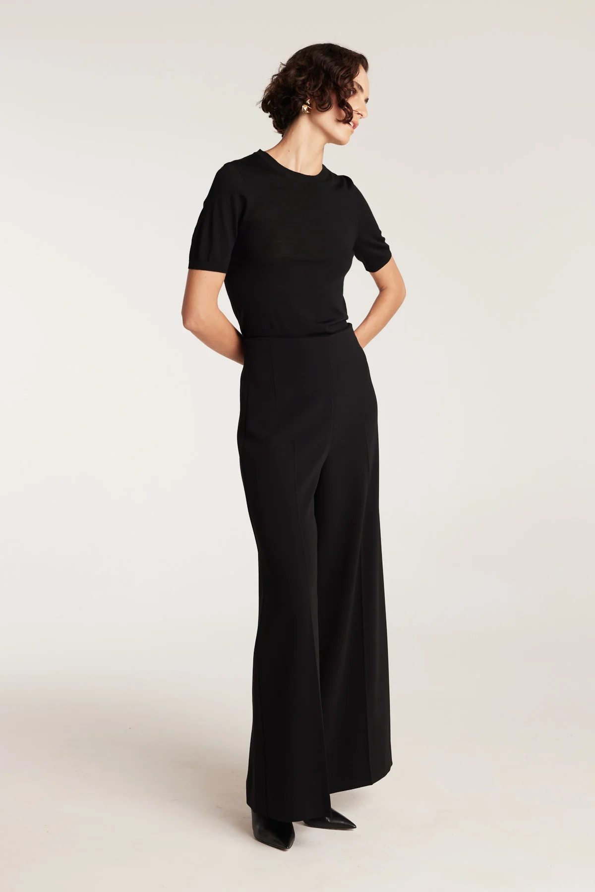 Palazzo Pant - Black - Image 4