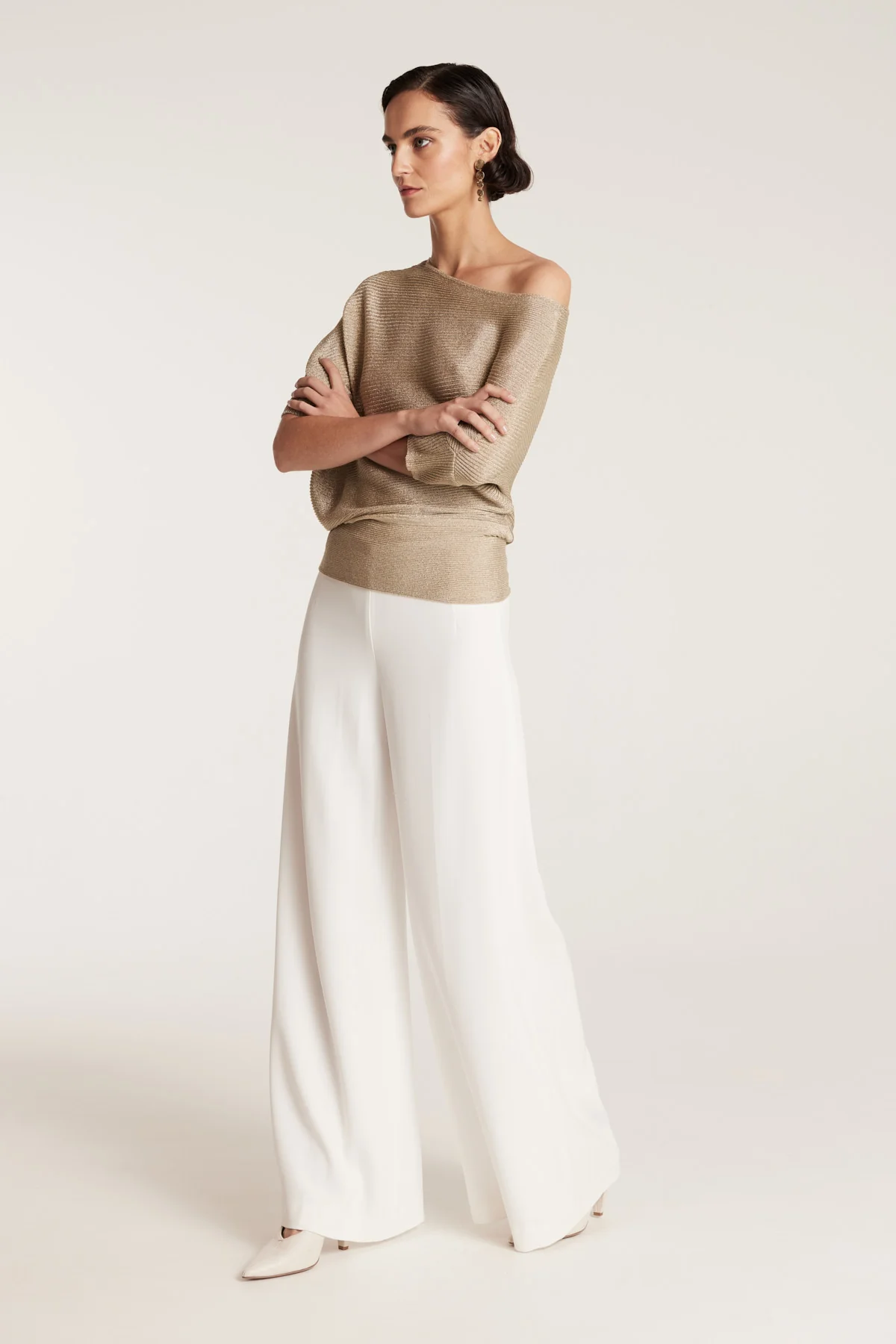 Palazzo Pant - Ivory - Image 3