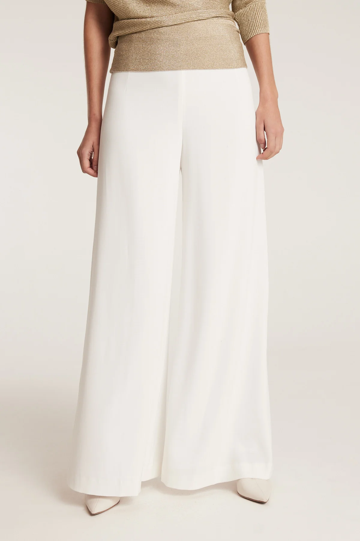 Palazzo Pant - Ivory - Image 5
