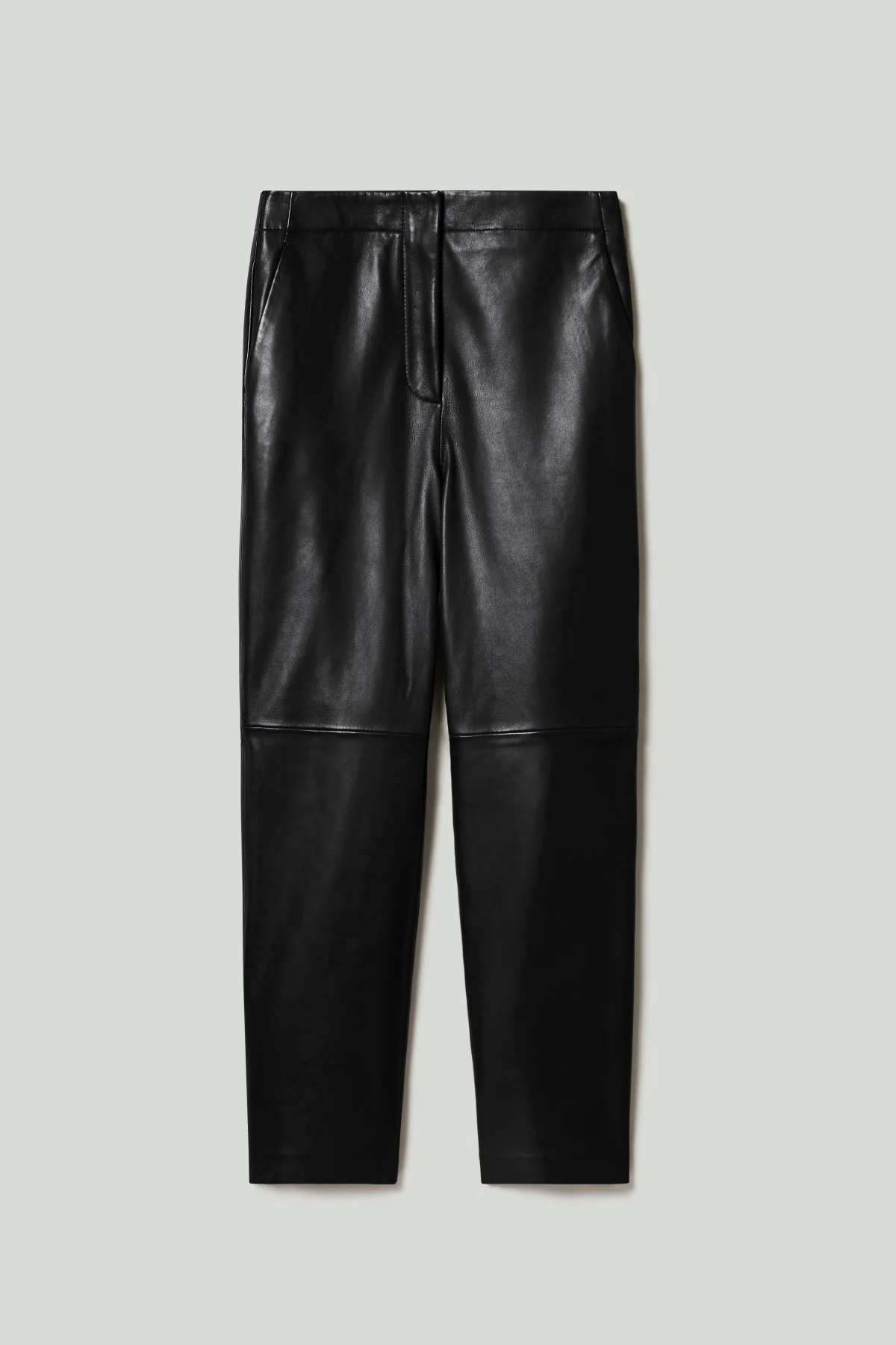 Patti Leather Pant - Black - Image 6