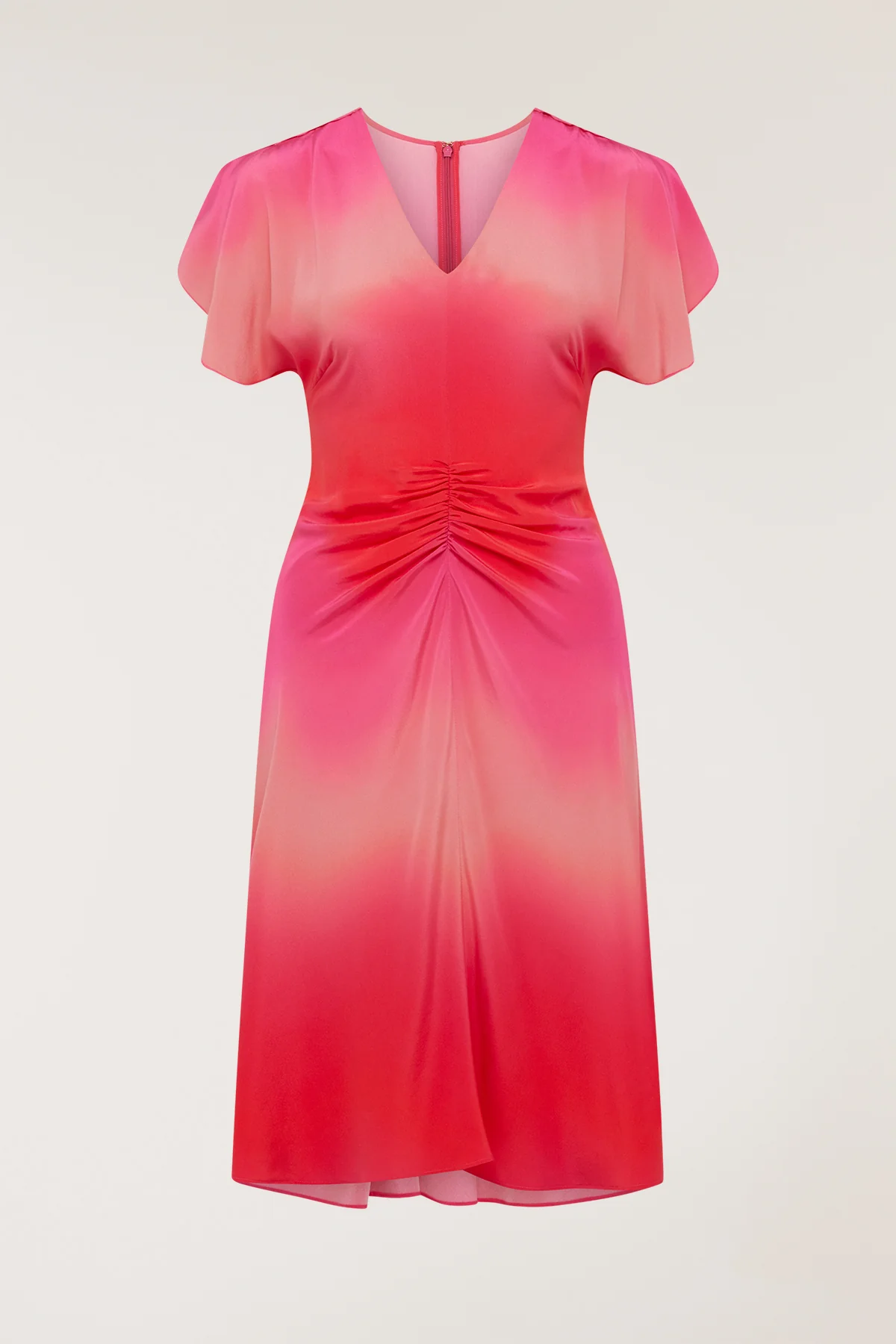 Pink Ombre Dress - Pink/Red - Image 6