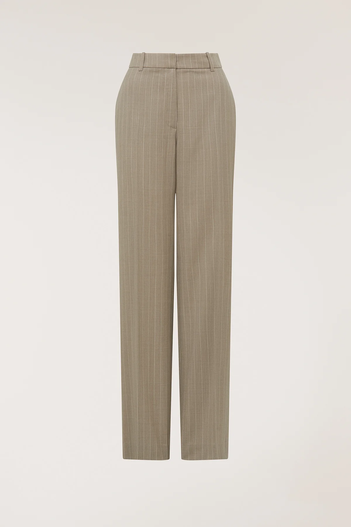 Pinstripe Pant - Tan - Image 6