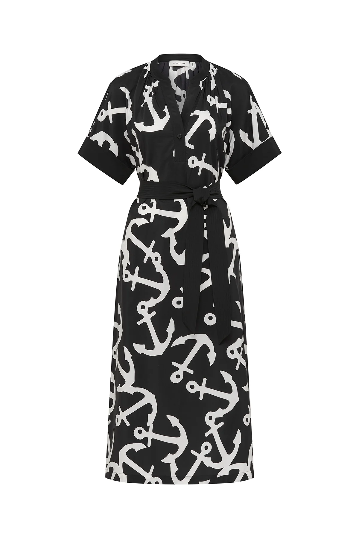 Portofino Dress - Black/White - Image 3