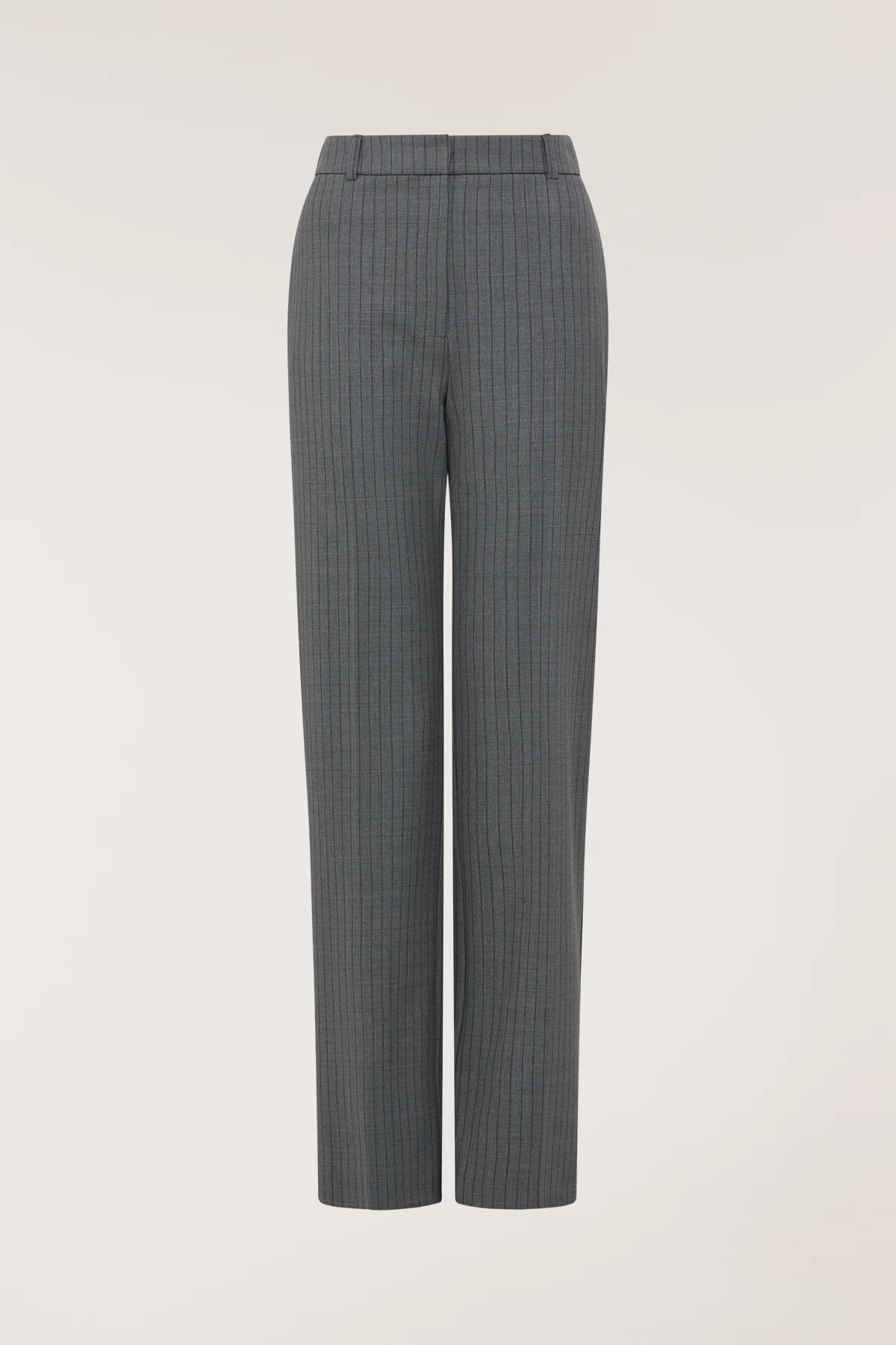 Princeton Suit Pant - Charcoal/Maroon - Image 4