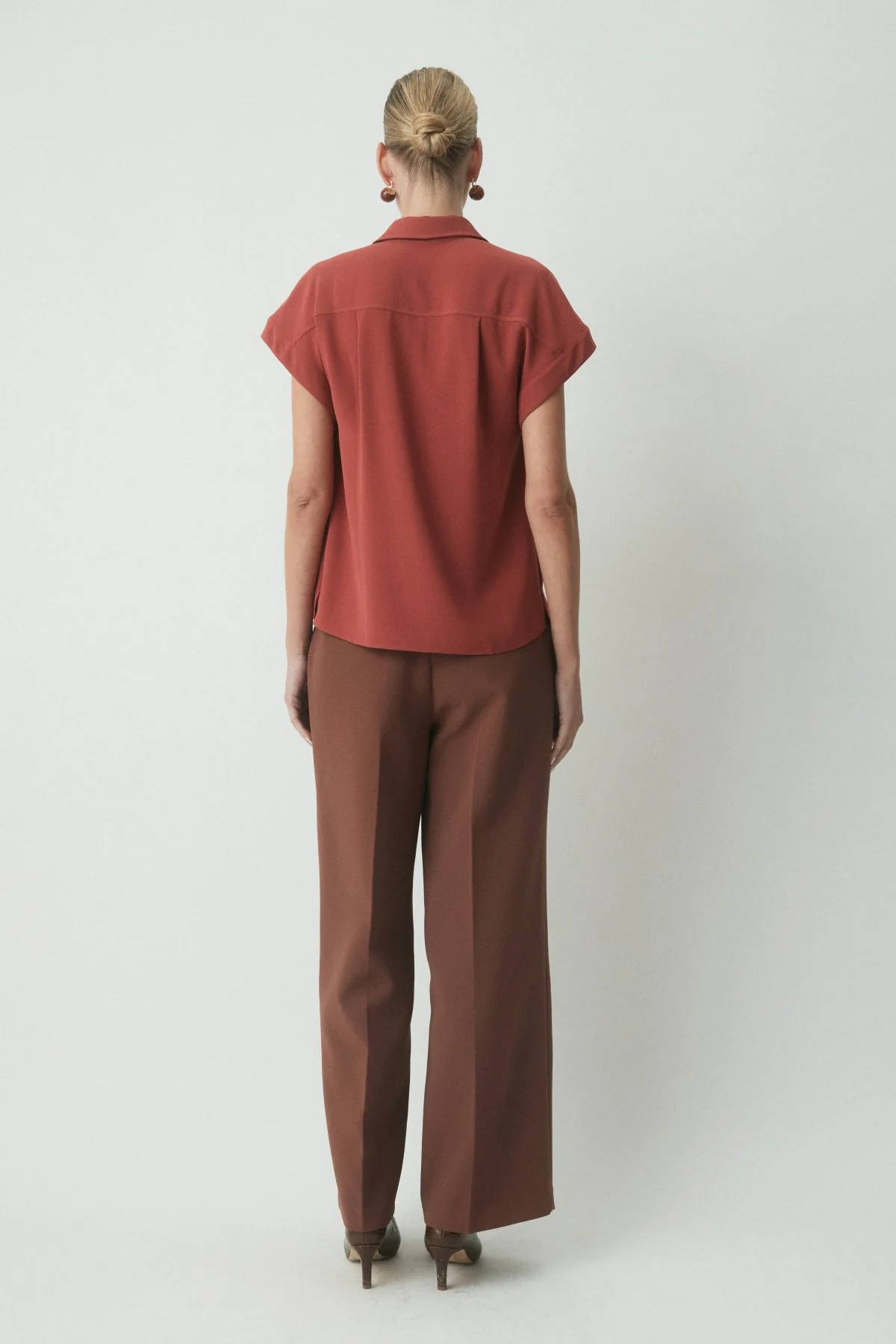 Robin Short Sleeve Shirt - Pinot - Image 4