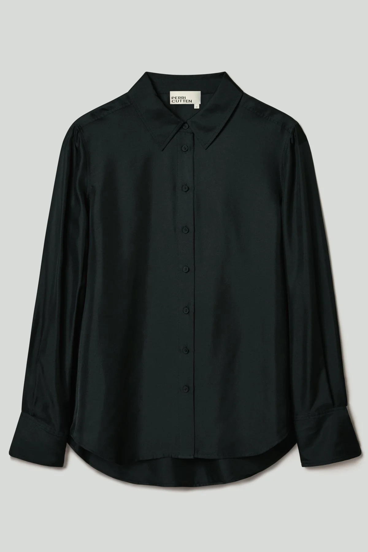 Robin Silk Shirt - Black - Image 6