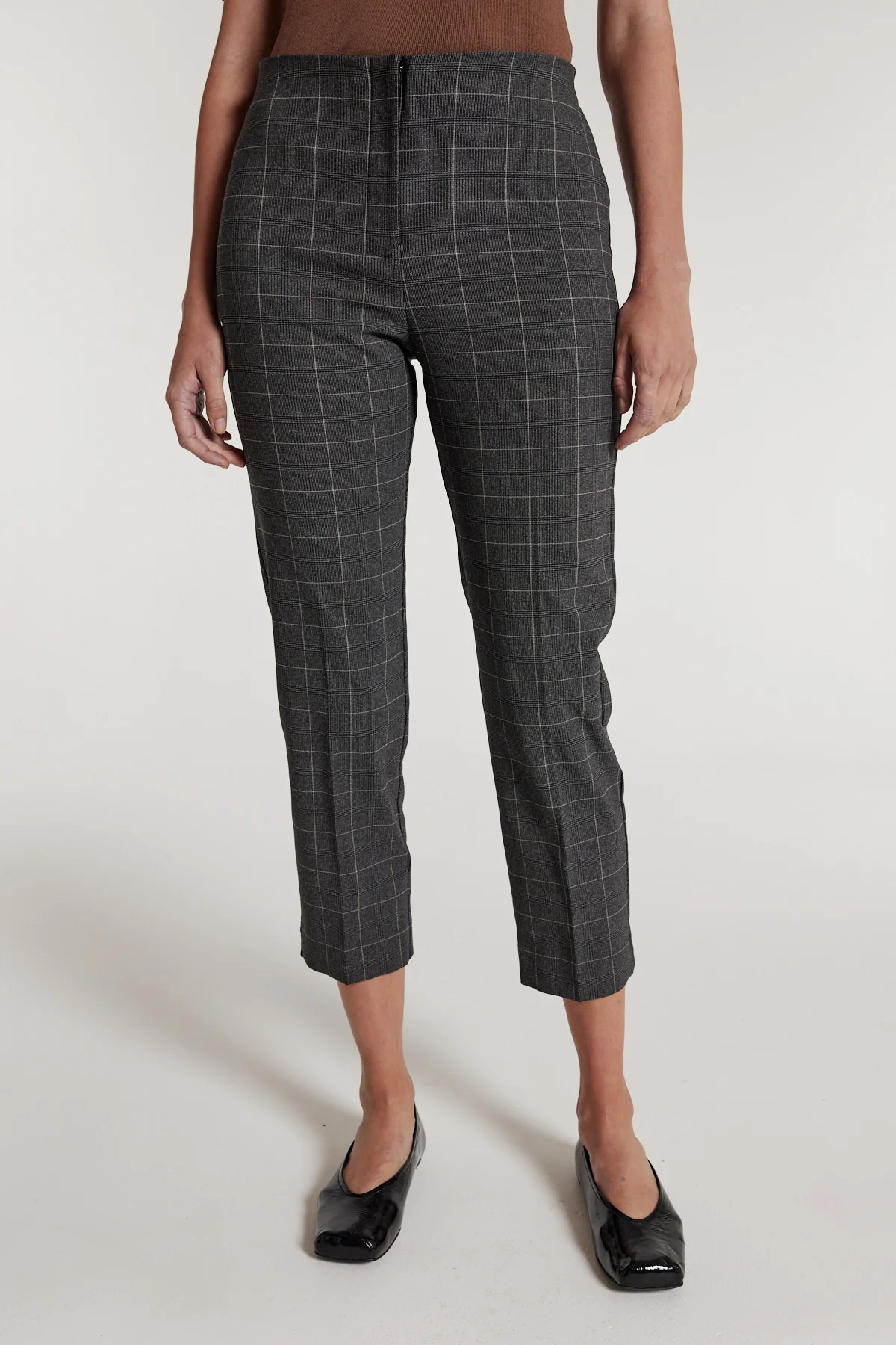 Roman Check Pant - Black/Neutral - Image 6