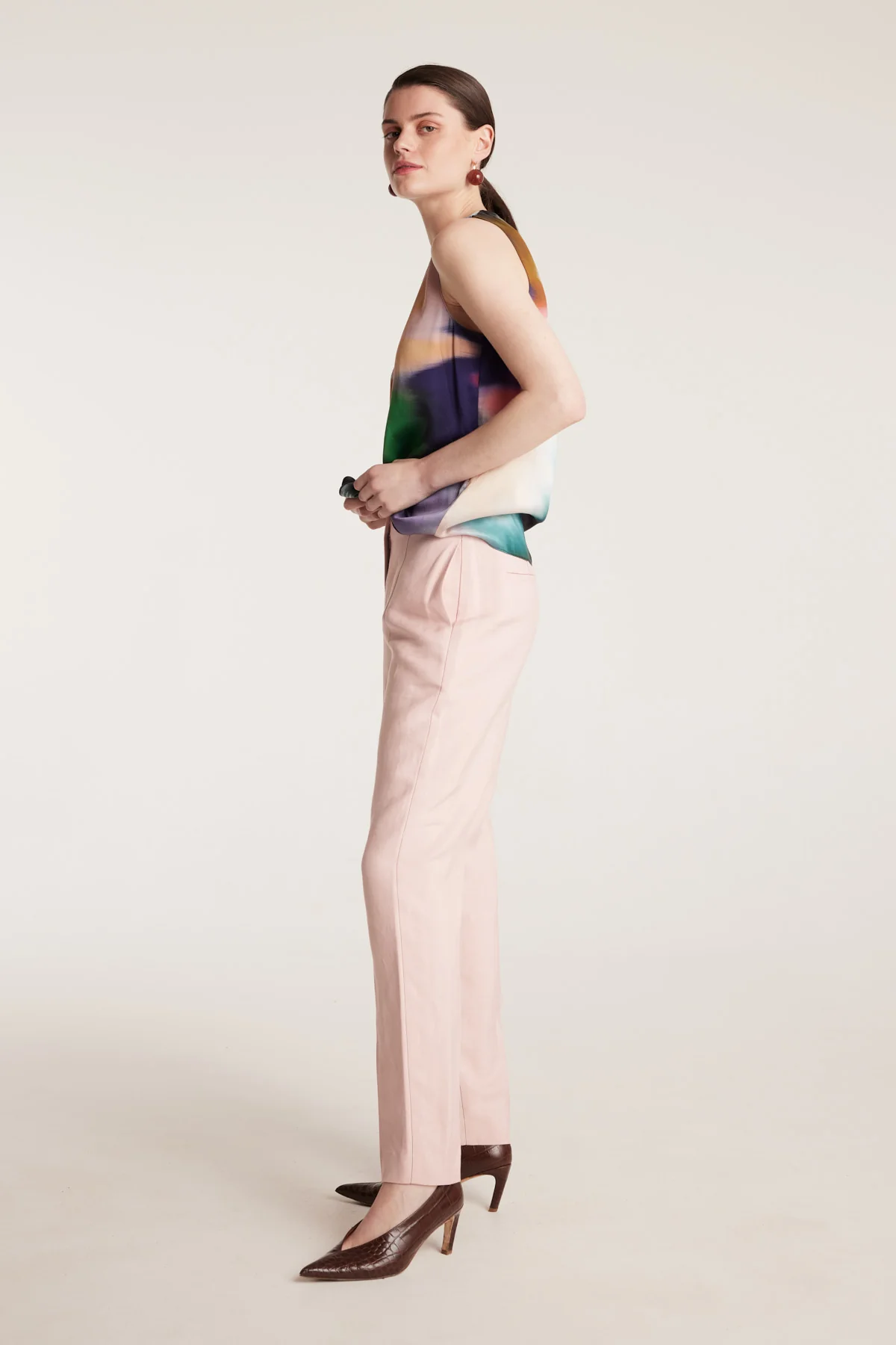 Shell Silk Top - Multi - Image 3