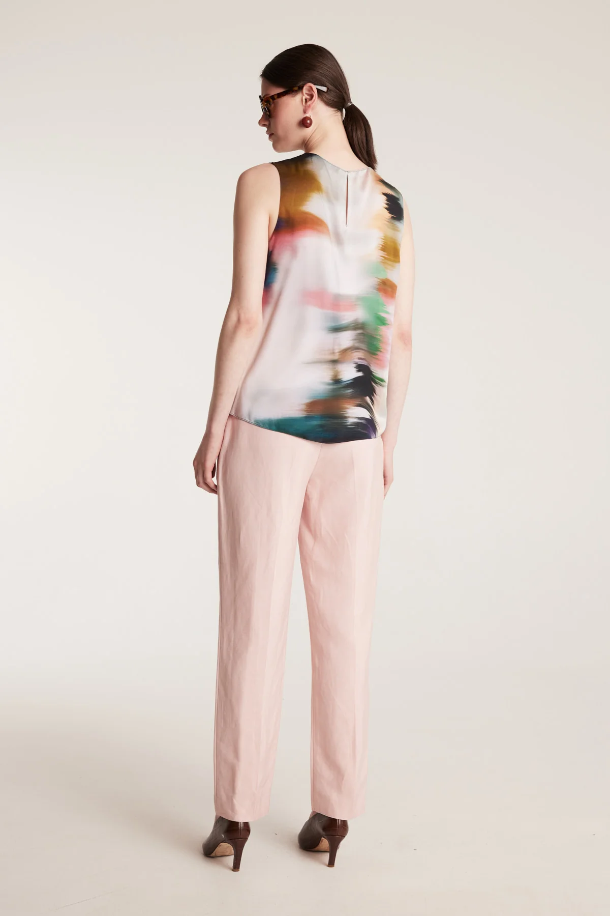 Shell Silk Top - Multi - Image 4