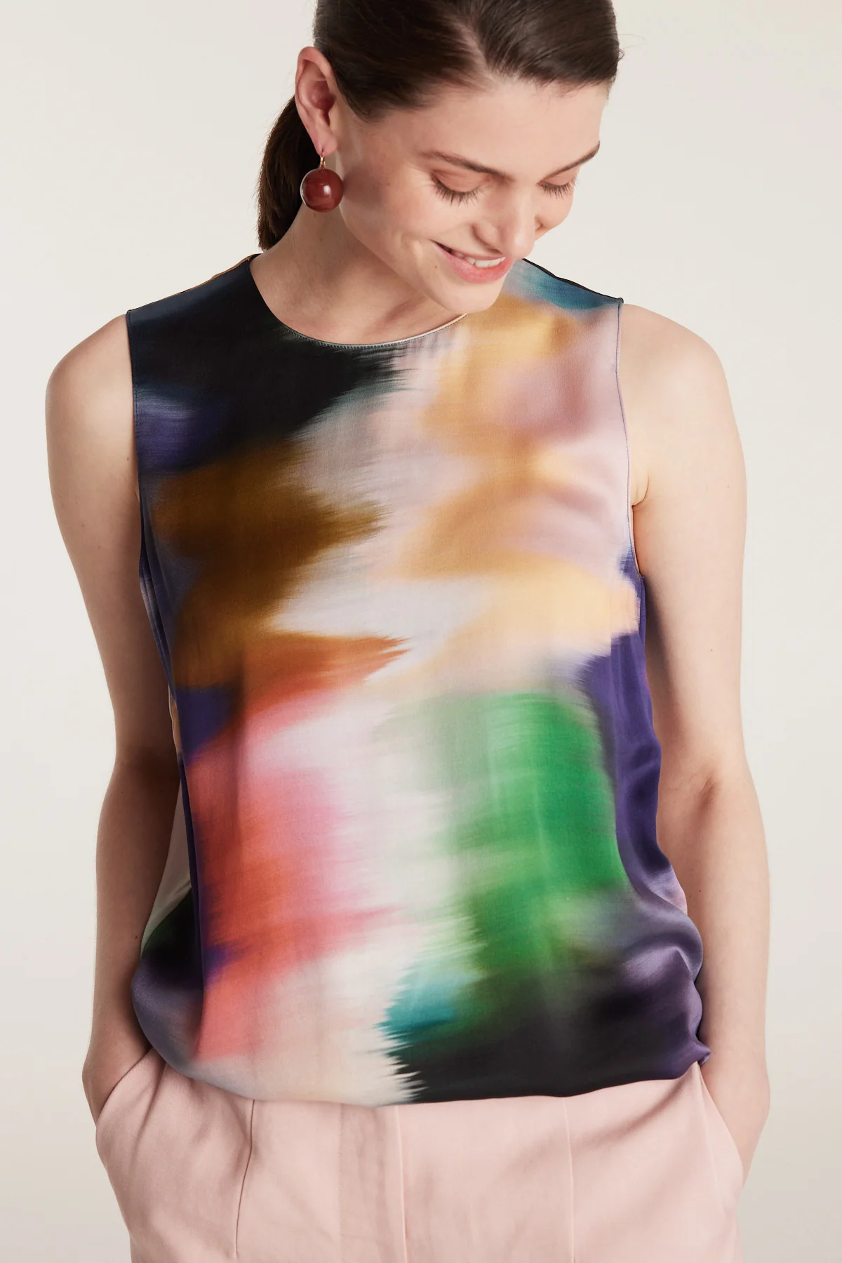 Shell Silk Top - Multi - Image 7