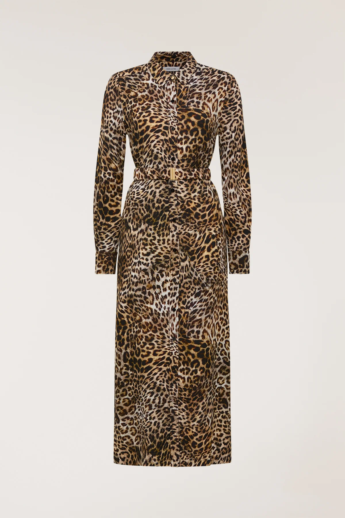 Solana Shirt Dress - Animal - Image 3
